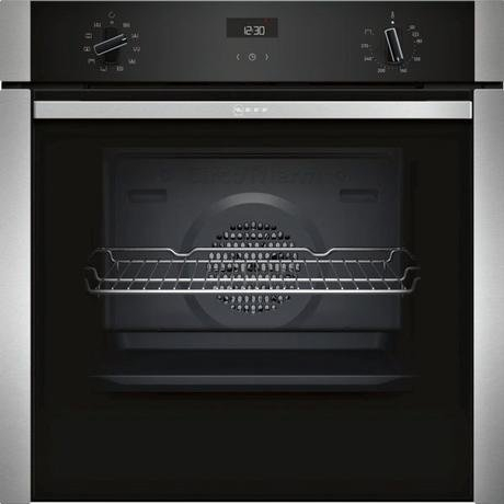 NEFF B3ACE4HN0B Slide & Hide 59.4cm Built In Electric Single Oven - Stainless Steel