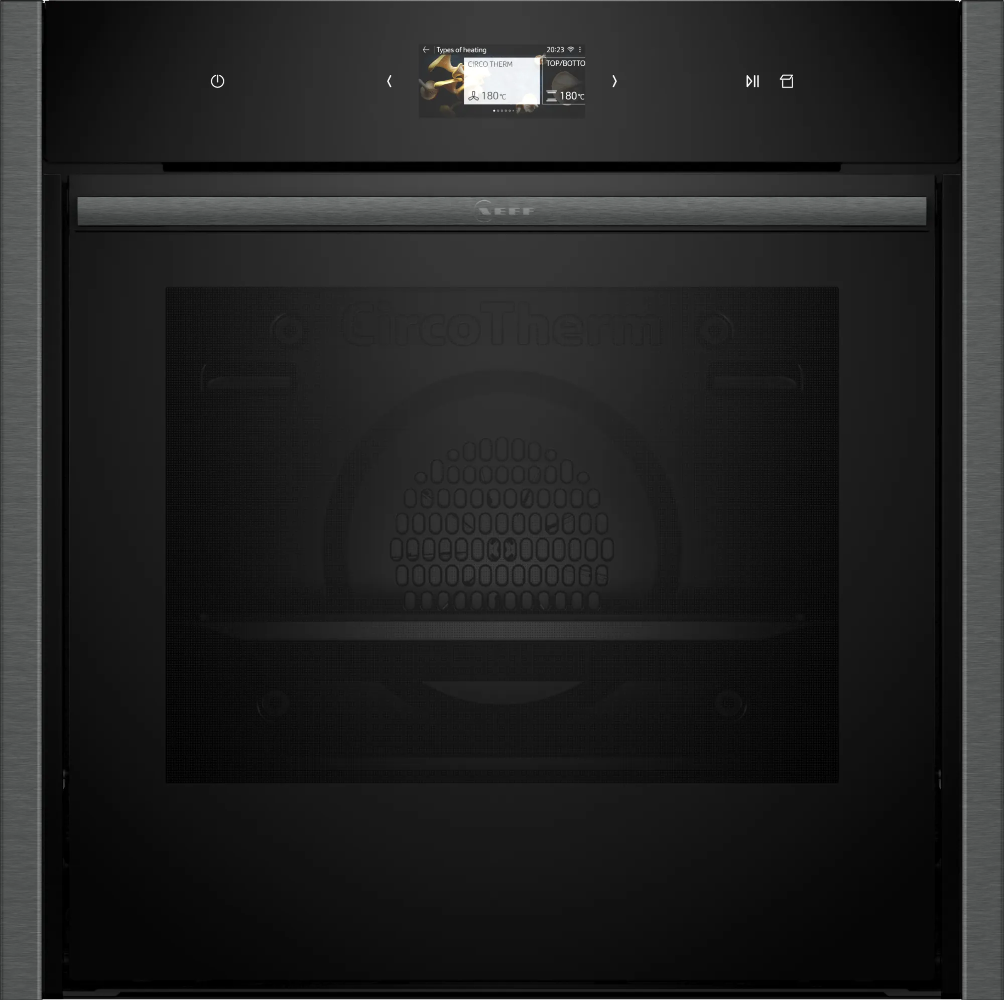 Neff B64FS31G0B 59.6cm Built In Combi Steam Oven - Graphite Grey