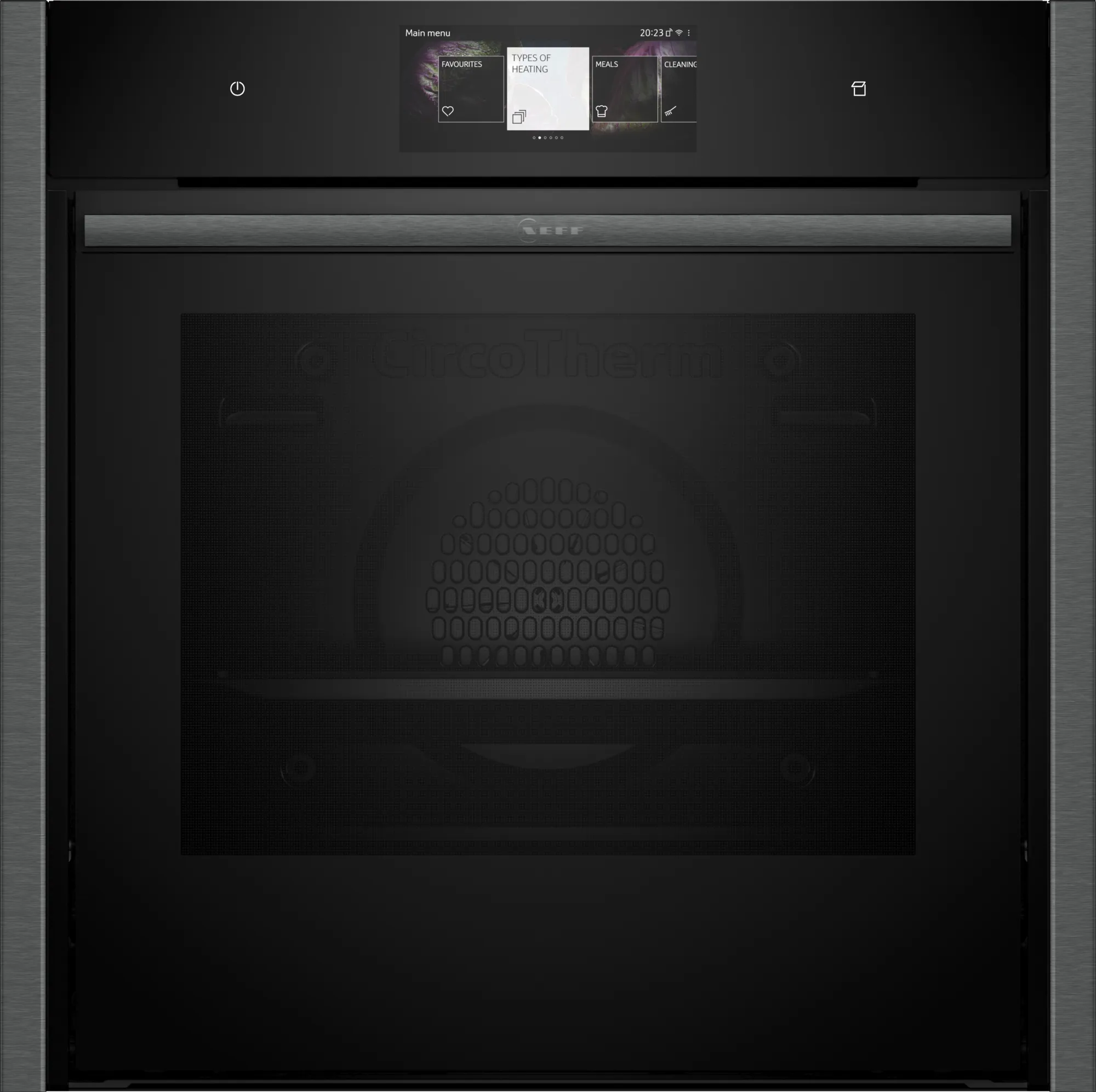 Neff B64FT53G0B 59.6cm Built In Steam Oven - Graphite Grey