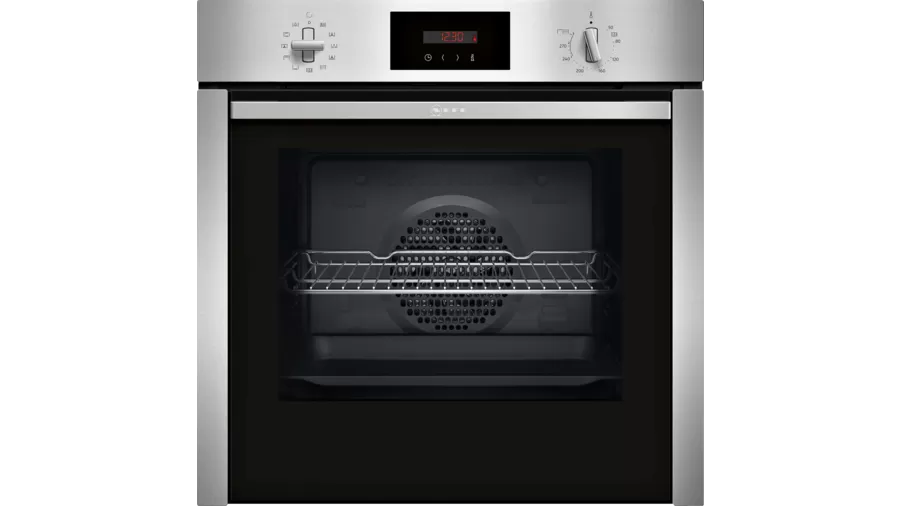 NEFF B6CCG7AN0B 59.4cm Built In Electric Single Oven - Stainless Steel