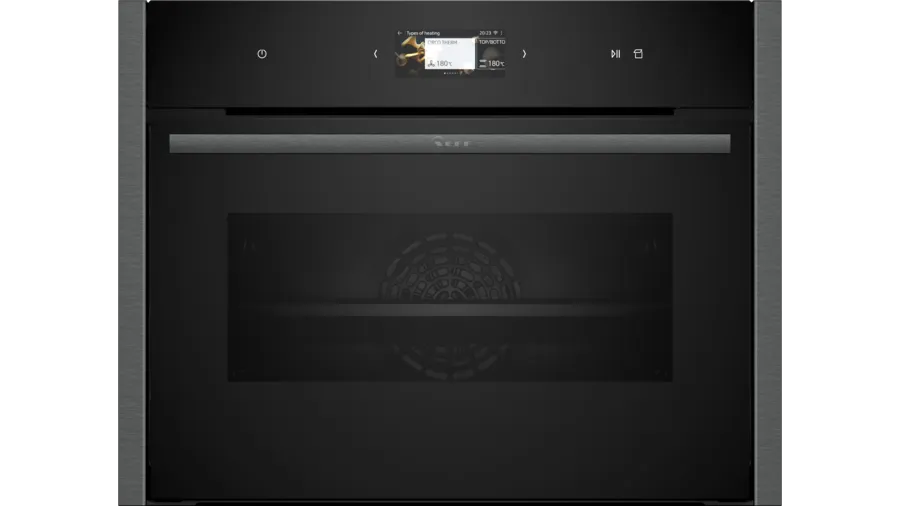 NEFF C24FS31G0B 59.6cm Built In Electric Single Oven - Graphite