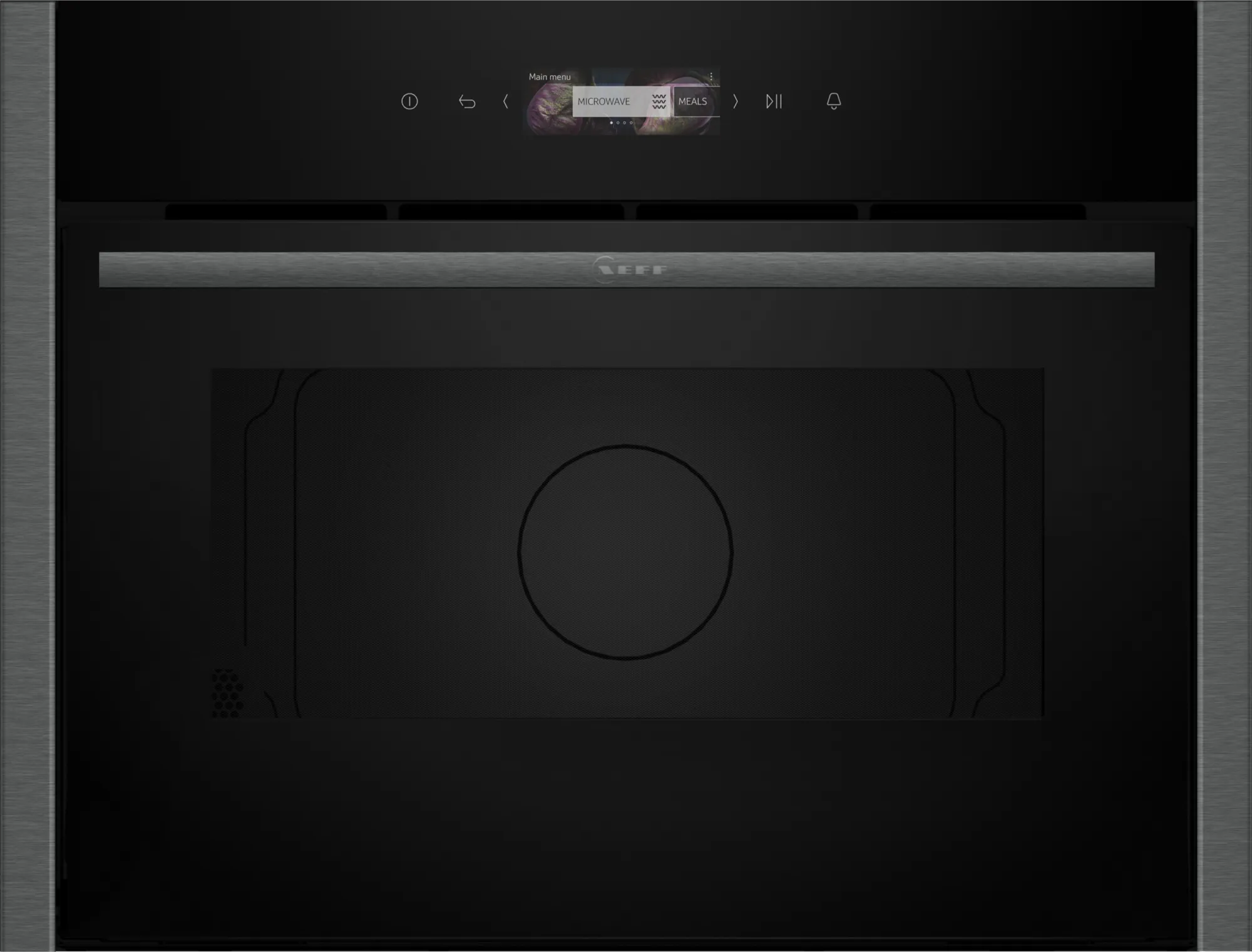 Neff C24GR3XG1B 36 Litres Built In Microwave Oven - Graphite Grey