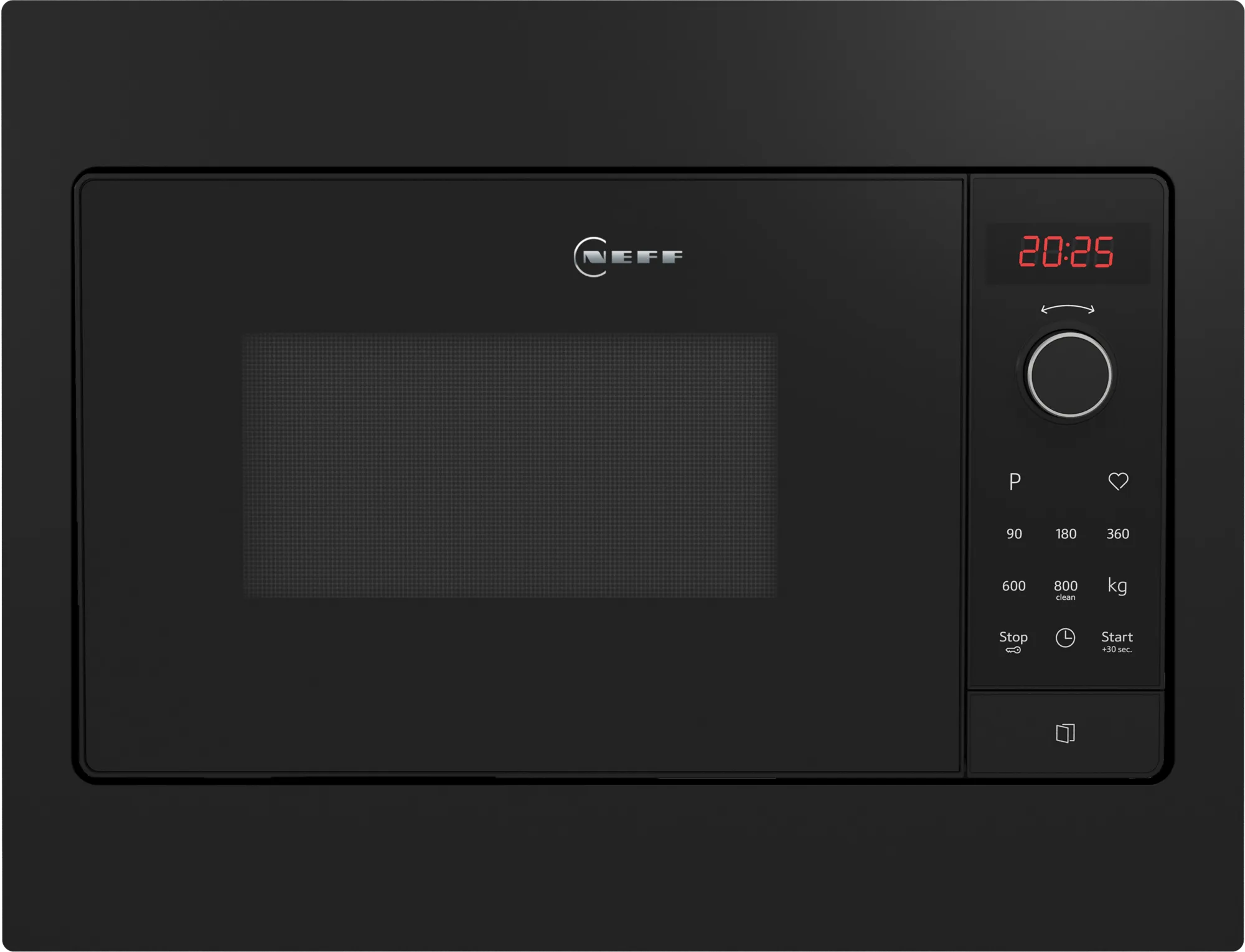 Neff HLAWG25S3B 20 Litres Built In Combination Microwave Oven - Black