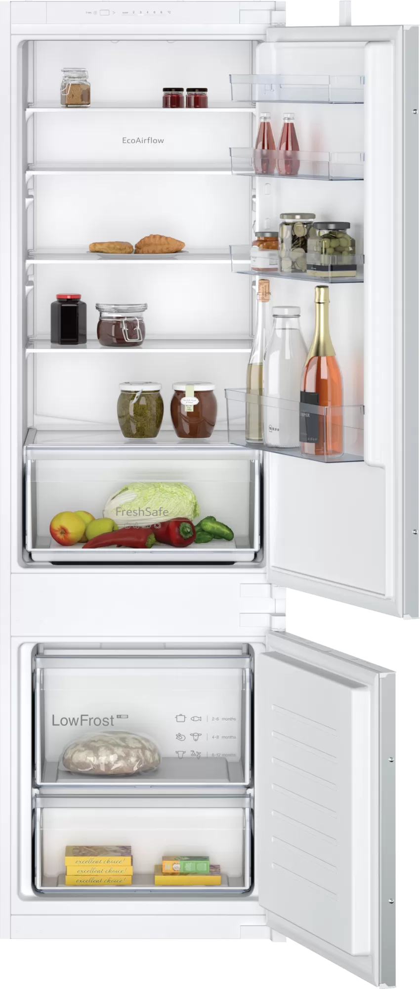 Neff KI5871SE0G 54.1cm Built in Freezer  - White