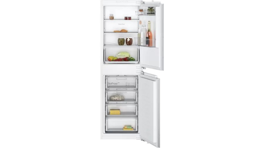 NEFF KI7851FF0G 54.1cm 50/50 Integrated Frost Free Fridge Freezer