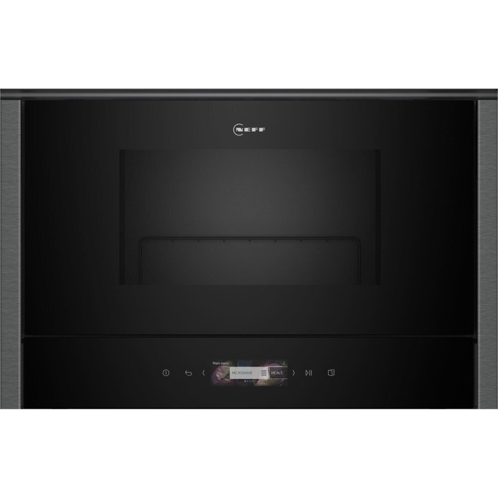 NEFF NL4GR31G1B 21 Litre Built In Microwave With Grill - Graphite Grey
