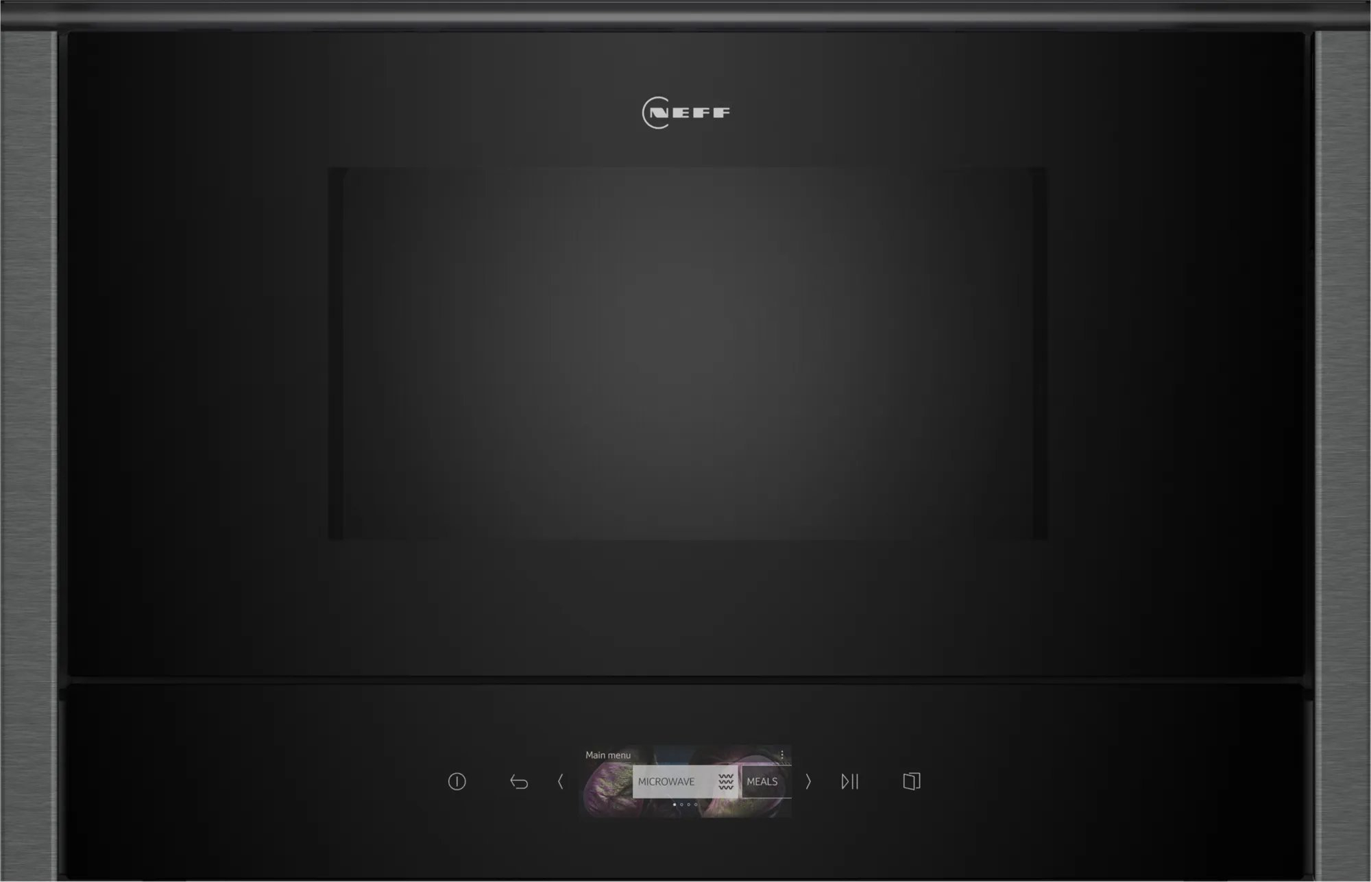 NEFF NR4WR21G1B 21 Litre Built In Microwave - Graphite Grey