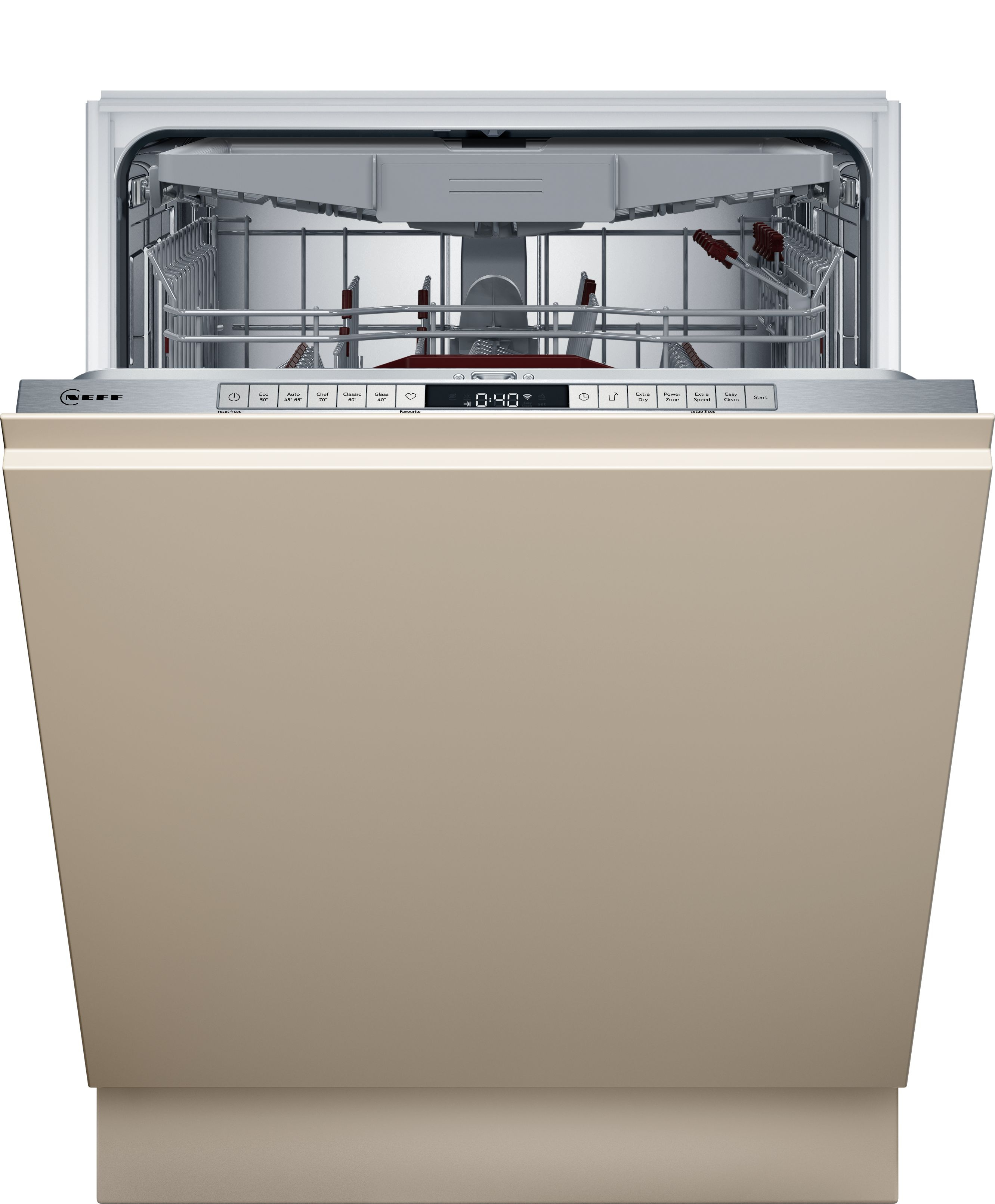 Neff S195HCX02G Integrated Dishwasher - 14 Place Settings