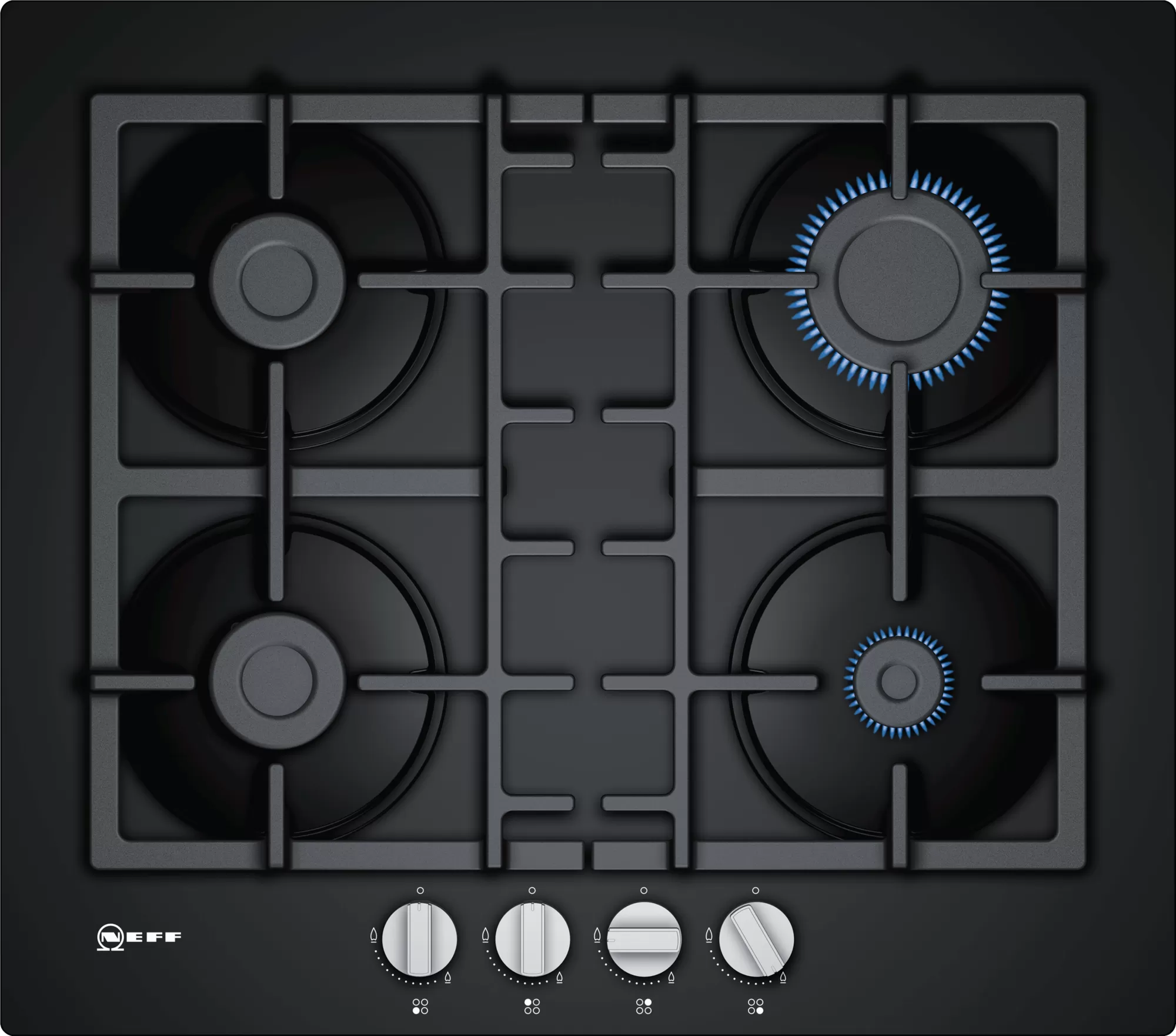 Neff T26CB49S0 60cm Gas Hob - Black