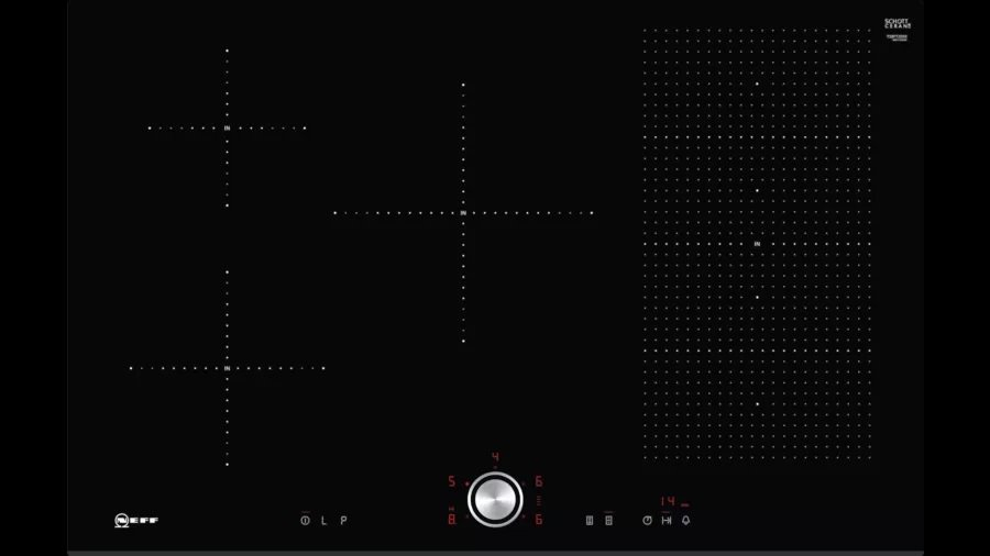 Neff T58FT20X0 80cm Induction Hob - Black