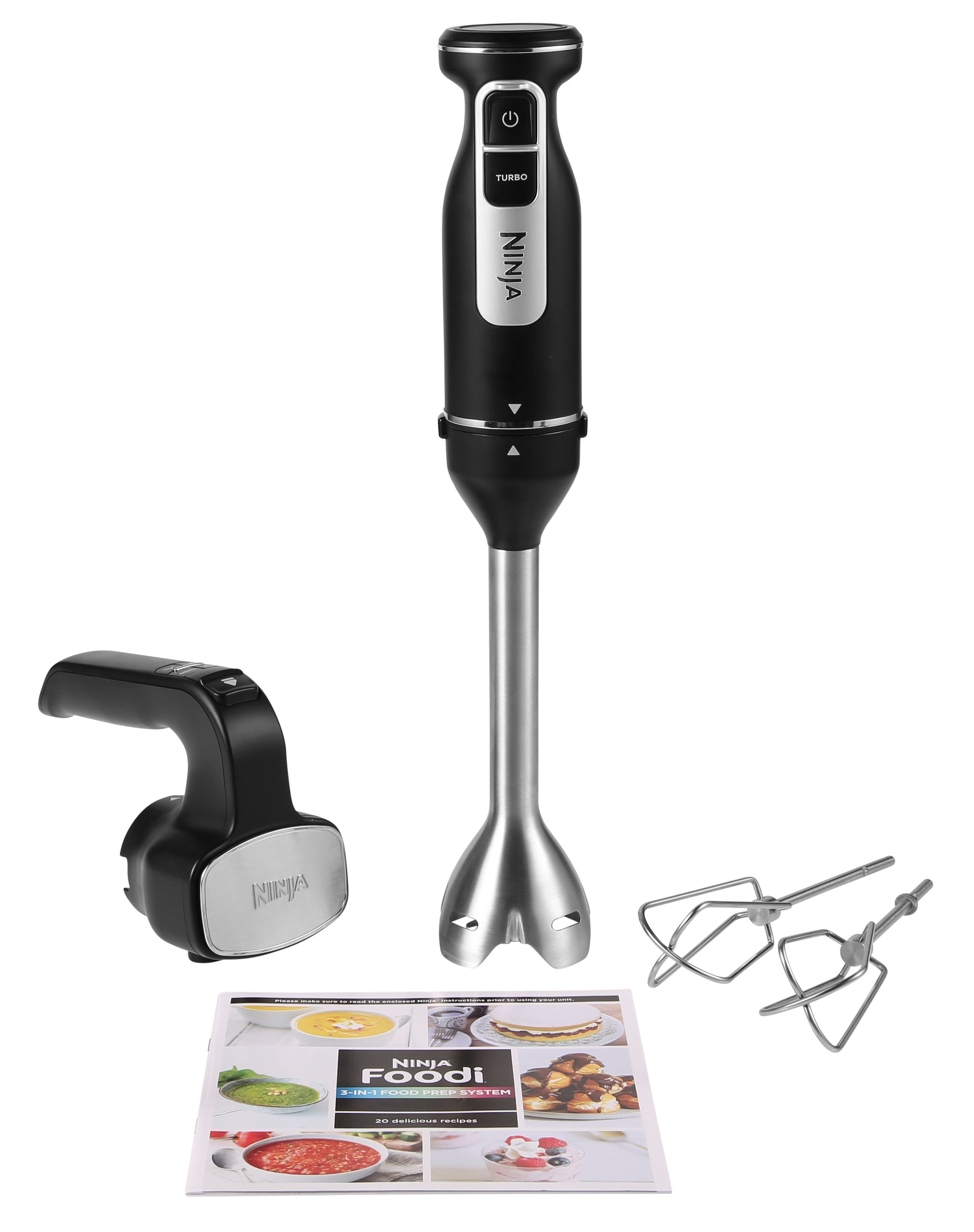 Ninja CI090UK Ninja Foodi 2-in-1 Hand Blender & Mixer - Black