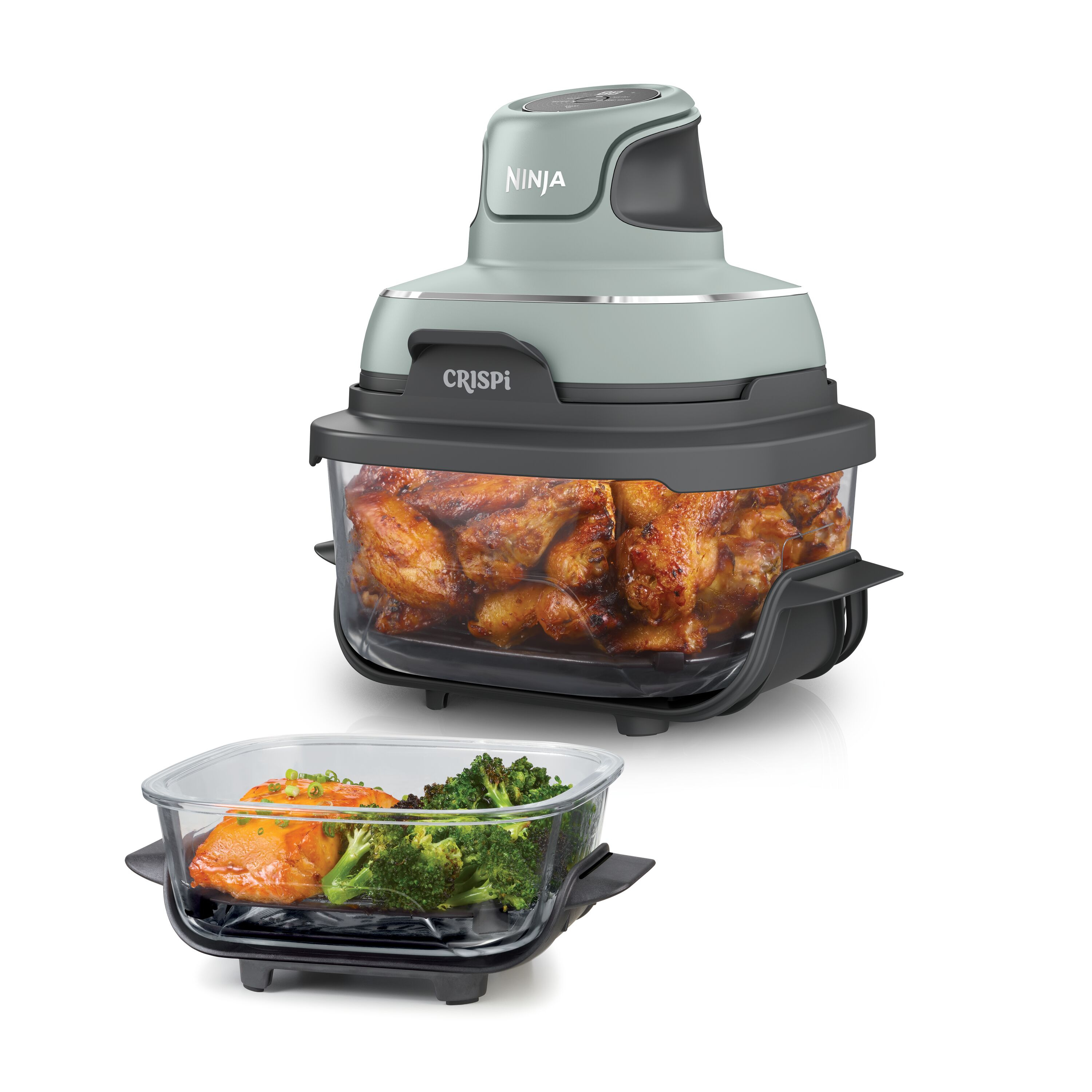 Ninja FN101UKSG CRISPi 4-in-1 Portable Air Fryer - Sage