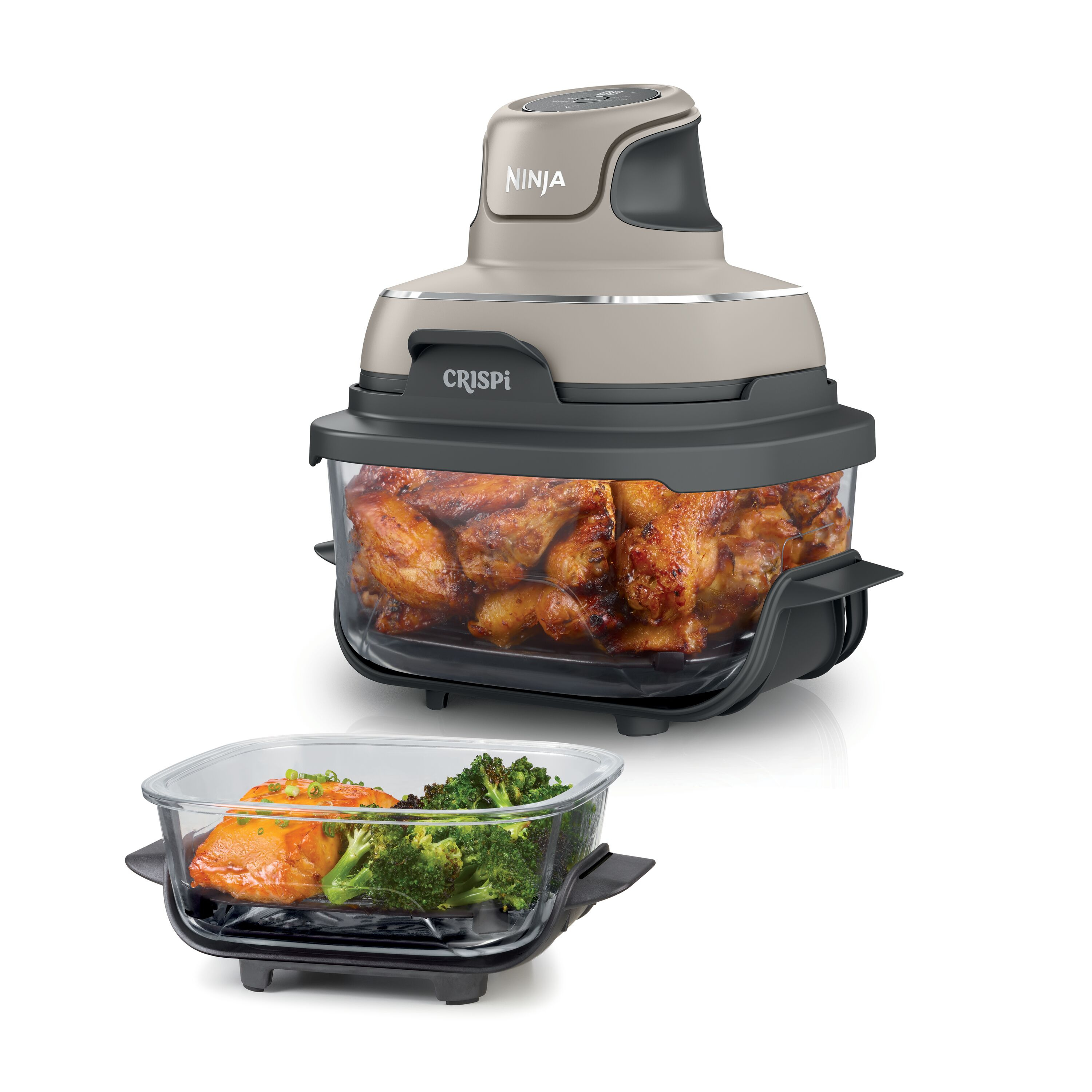 Ninja FN101UKST CRISPi 4-in-1 Portable Air Fryer - Stone