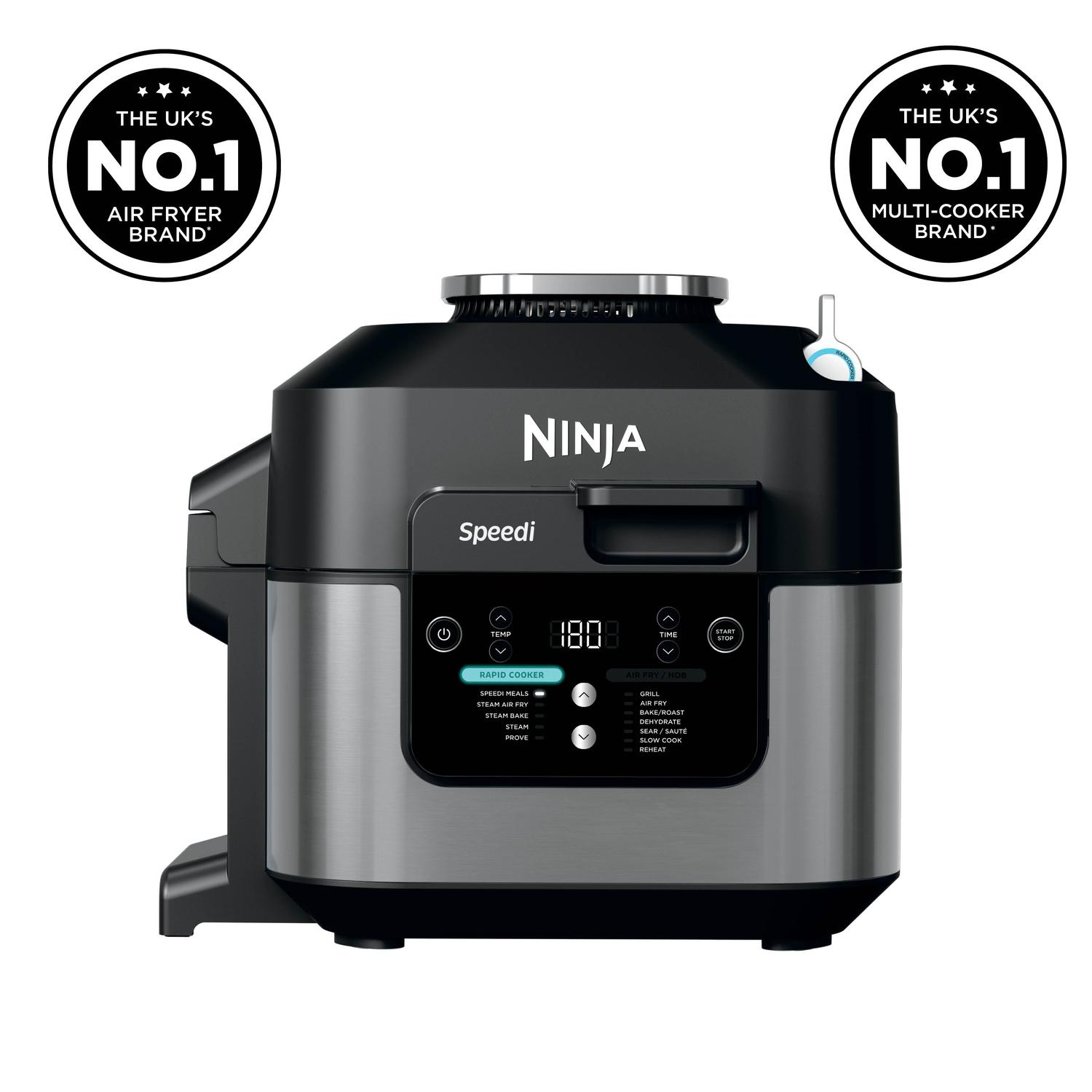 Ninja ON500UK Ninja Speedi 12-in-1 Air Fryer & Slow Cooker - Black