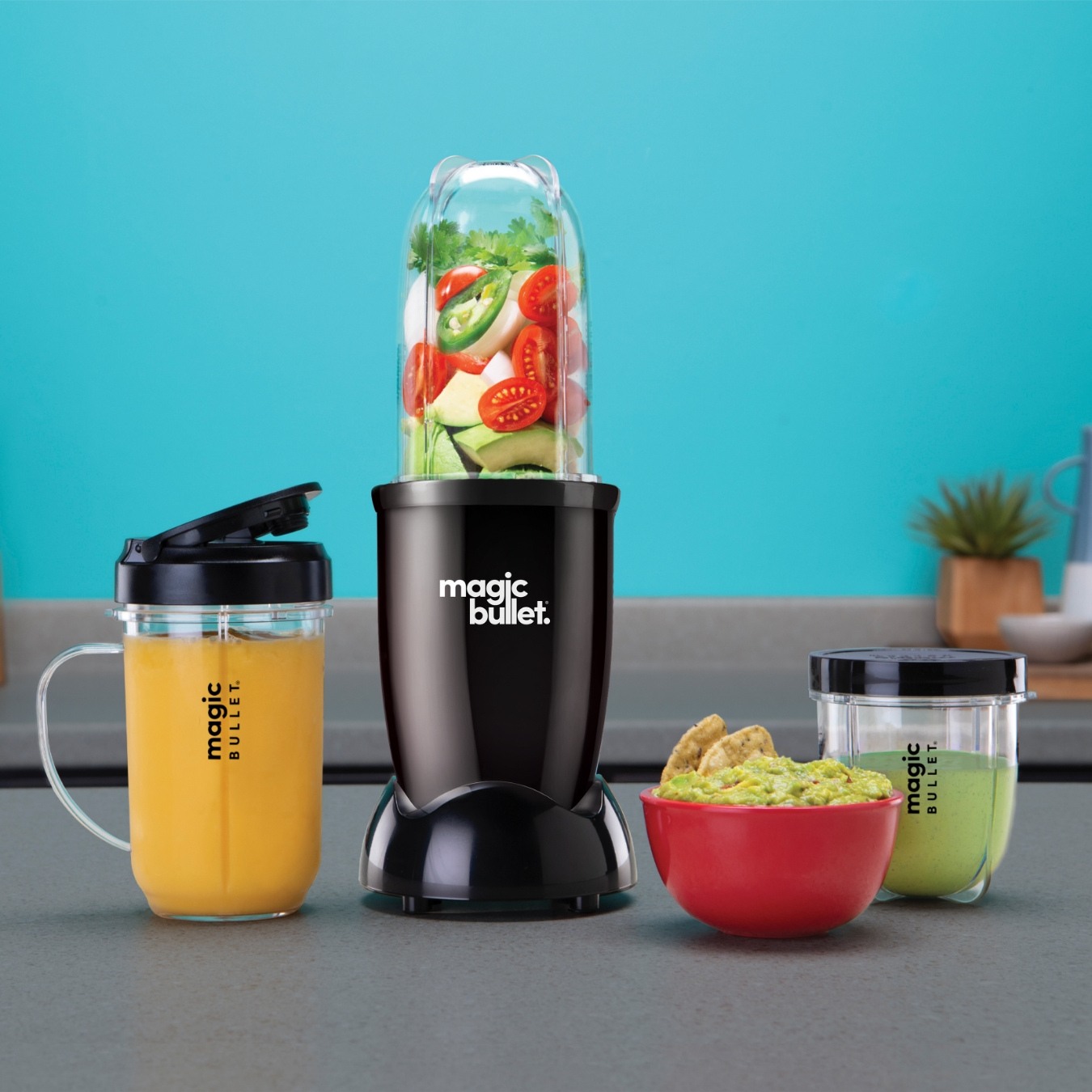 Nutribullet 02227 magic bullet 6-Piece Kit - Black