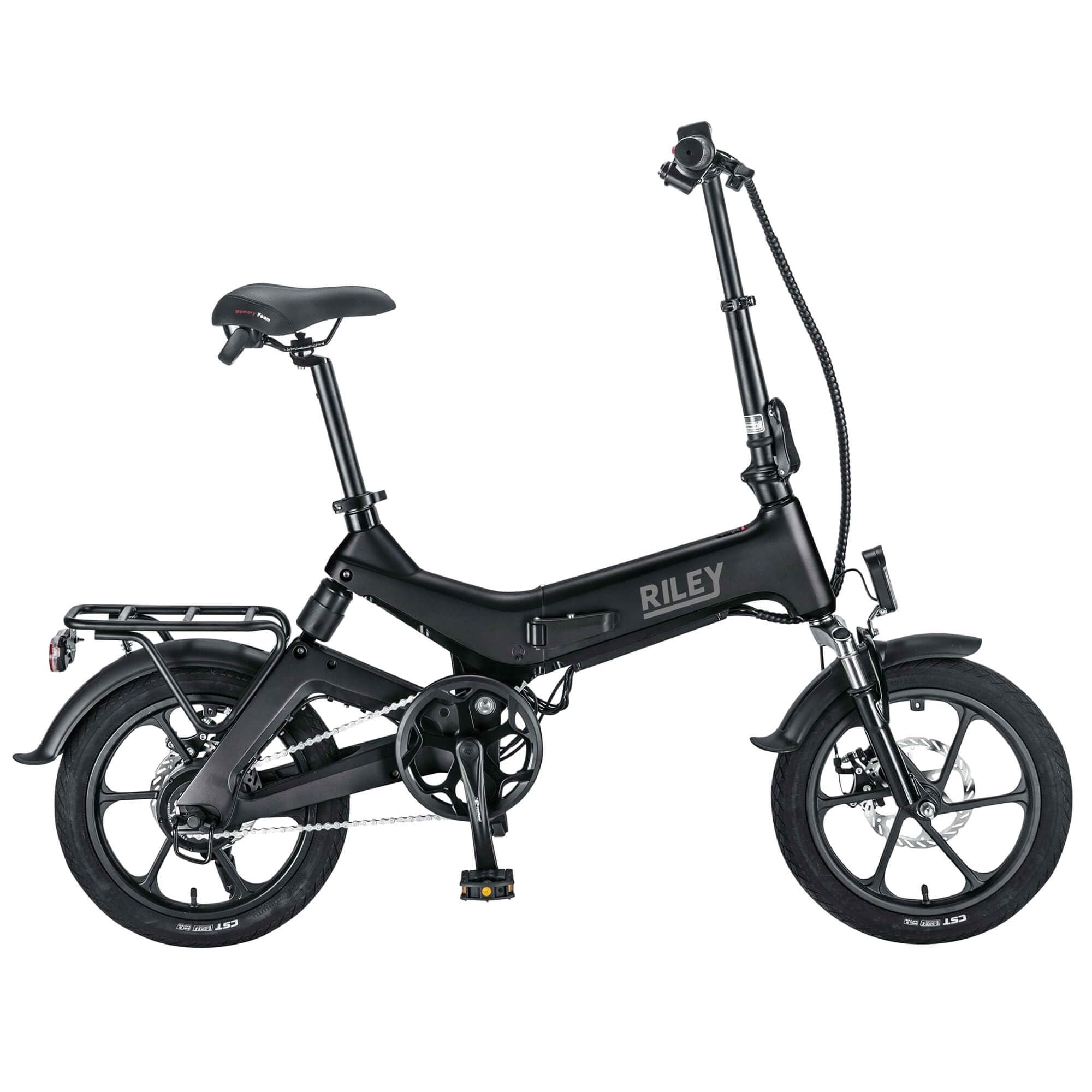 RILEY RB1  Foldable E-bike - Black