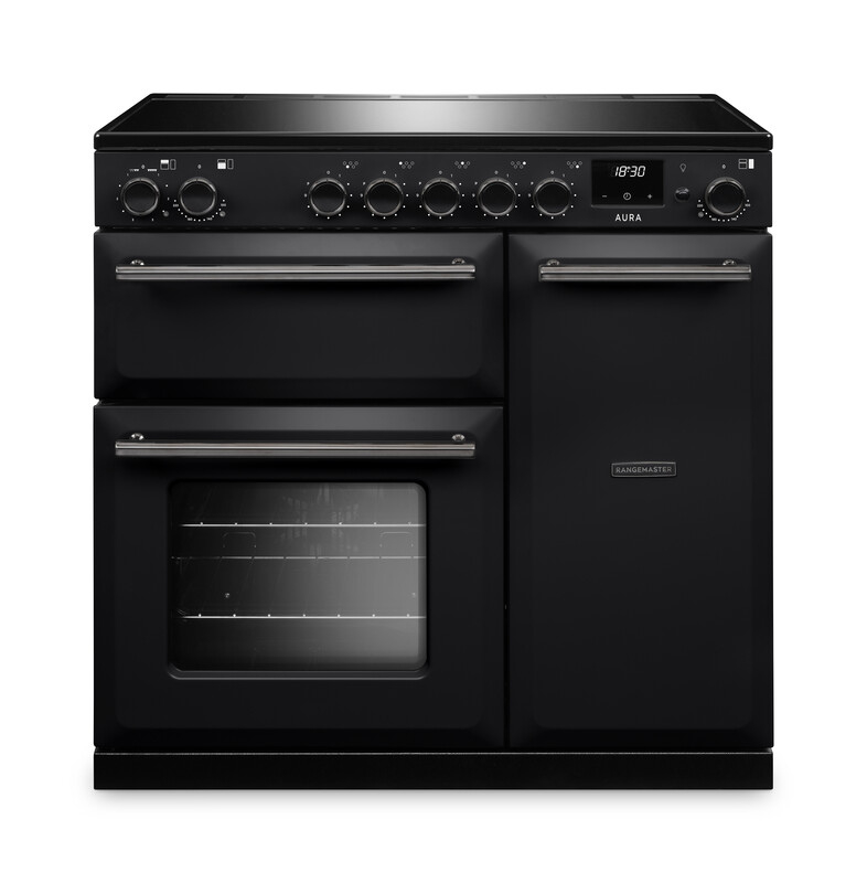 Rangemaster Aura AURA90EIPCBL/YX1 90cm Induction Black - Onyx