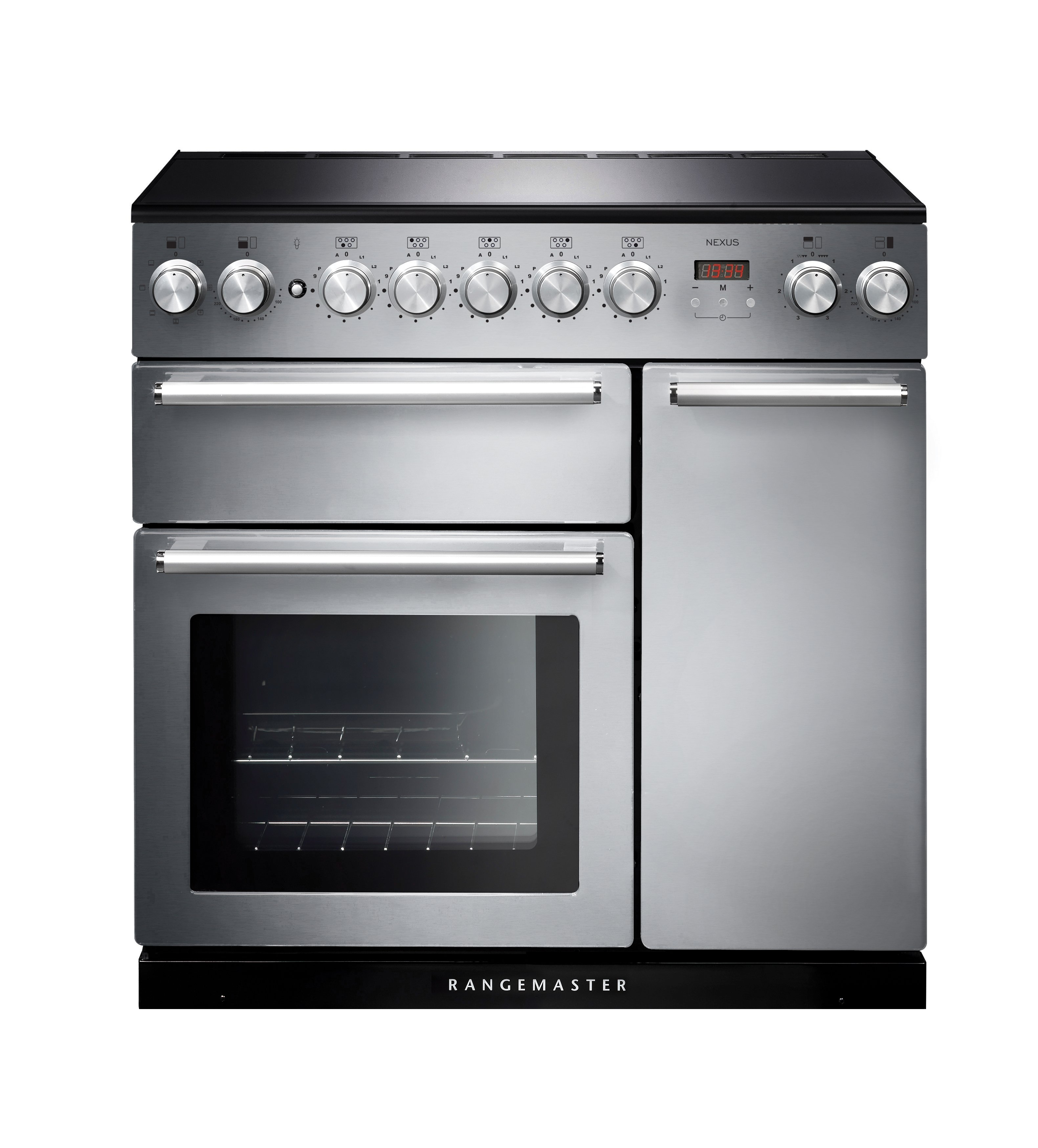 Rangemaster NEX90EISS Nexus Induction Range Cooker - Stainless Steel