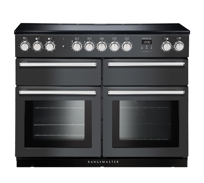 Rangemaster NEXSE110EISL/C 110cm Electric Rangecooker with Double Oven and Induction Hob - Slate