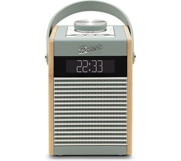 Roberts Radio Rambler Midi DAB/DAB+/FM RDS Radio with Bluetooth - Duck Egg Blue