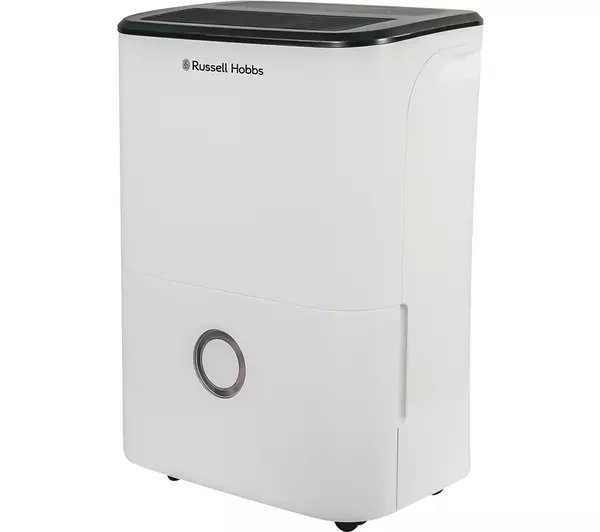 Russell Hobbs RHDH2002 20L Dehumidifier - White & Black