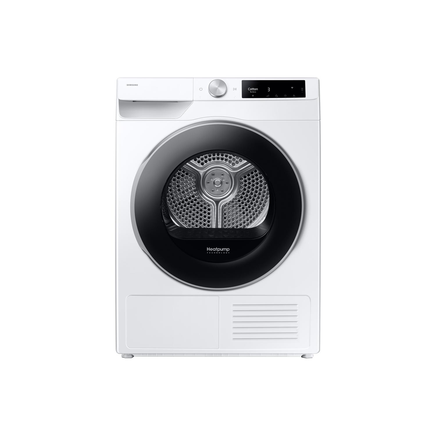 Samsung DV90T6240LE/S1 9kg Heat Pump Tumble Dryer - White