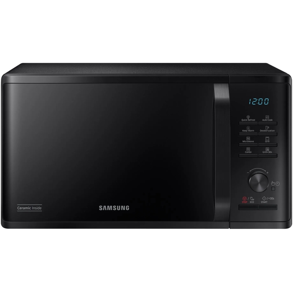 Samsung MS23K3515AK/EU 23L Solo Microwave Oven with Triple Distribution System - Black