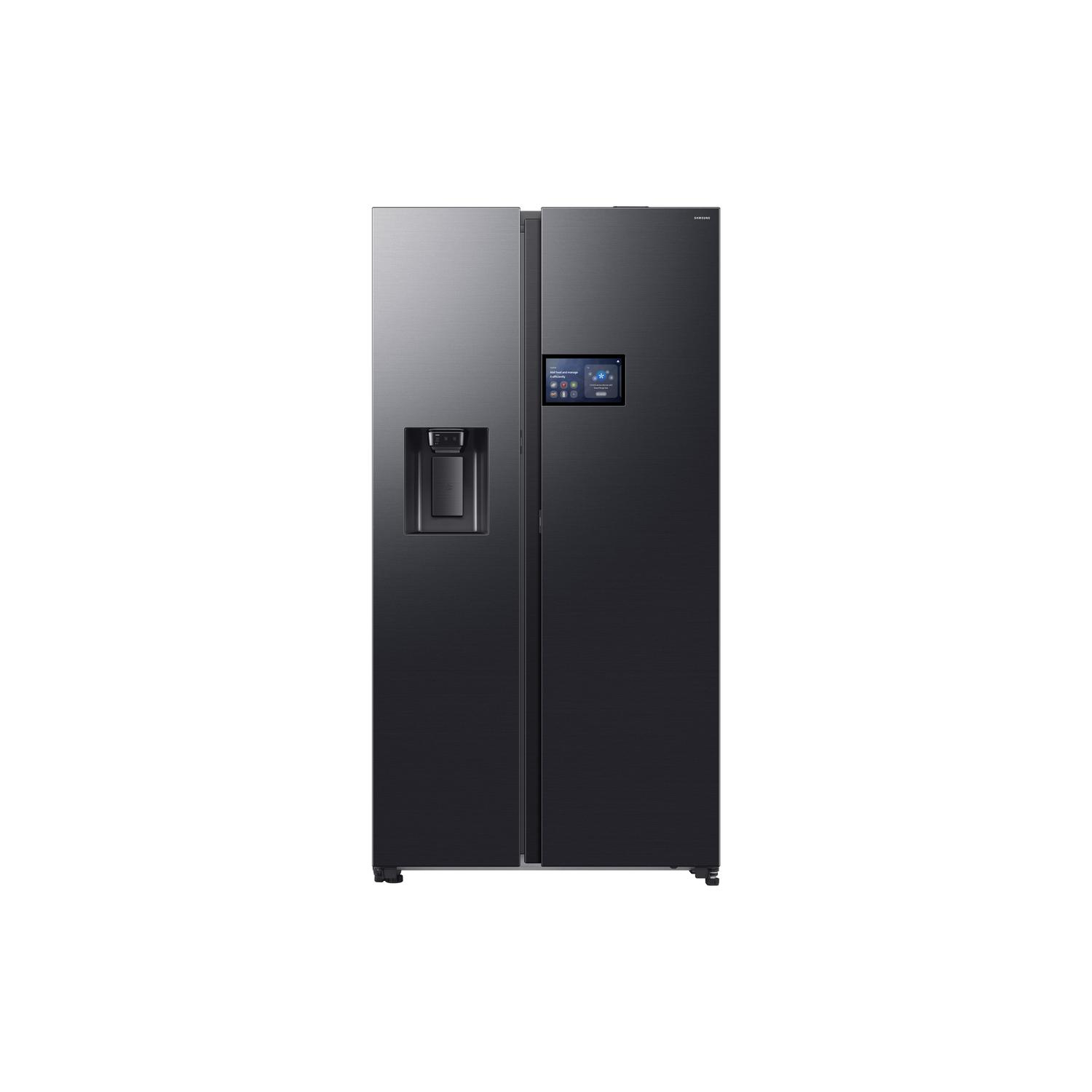 Samsung Family Hub 9" SpaceMax™ RS90F64EEFEU 621L Smart American Fridge Freezer - Black