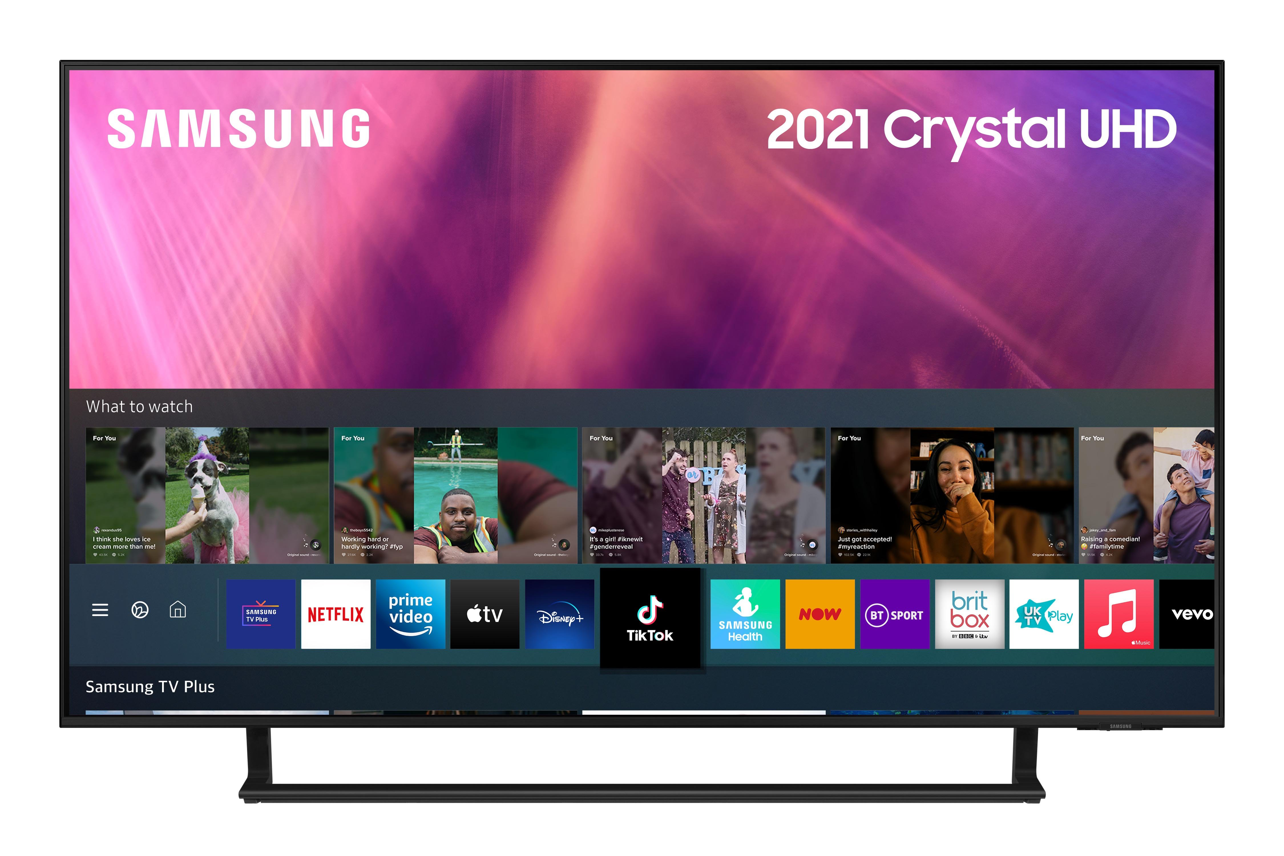 Samsung UE43AU9000KXXU 43" 4K UHD HDR Smart TV Dynamic Crystal Colour with Motion Xcelerator Turbo and Object Tracking Sound LITE