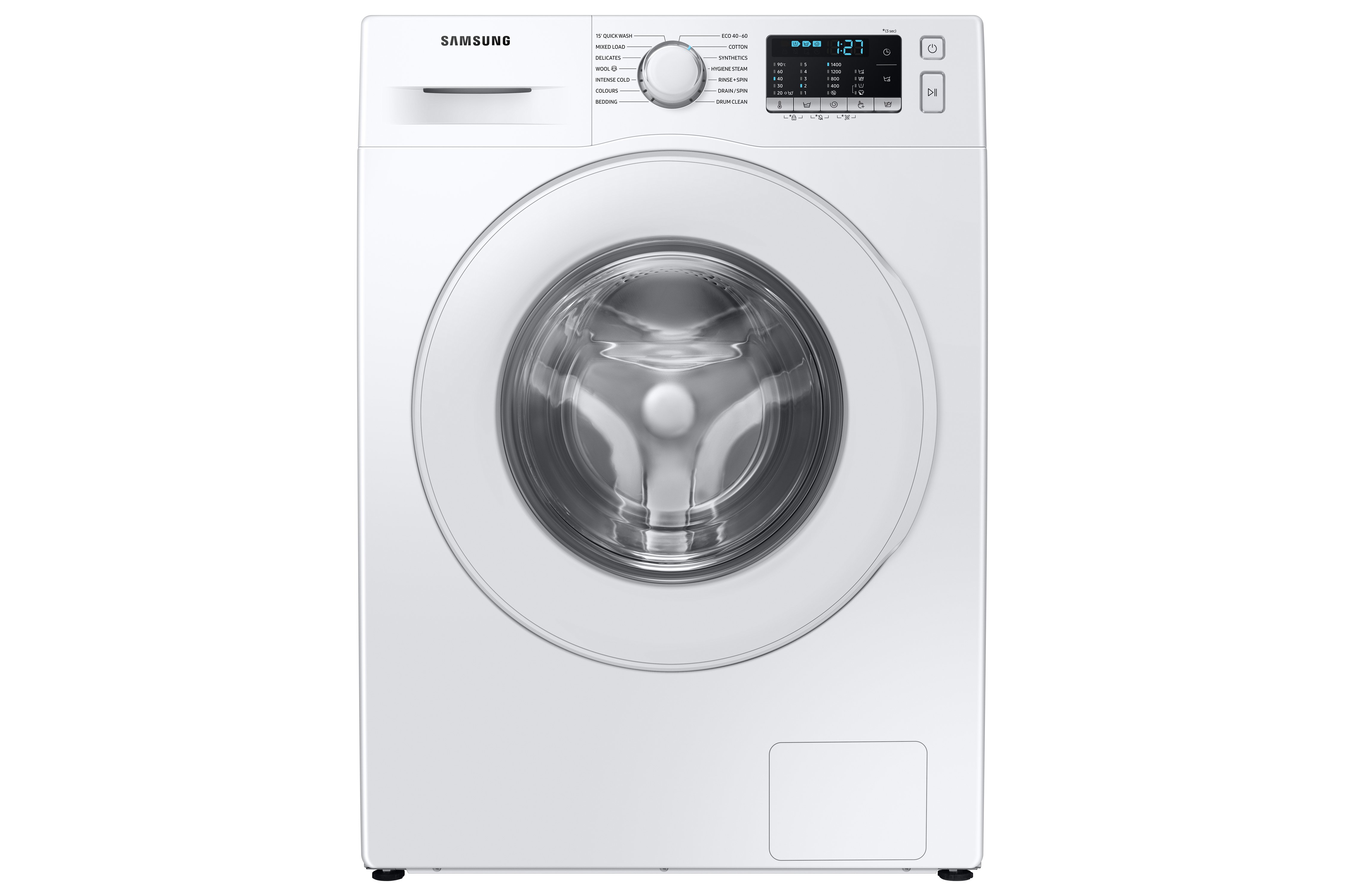 Samsung WW80TA046TE 8kg 1400 Spin Washing Machine with EcoBubble - White