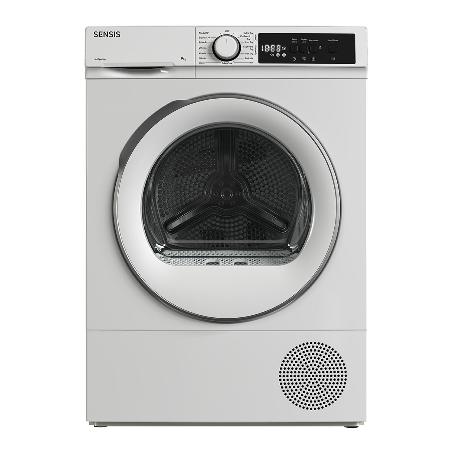 Sensis TDHF019A2W  9kg Heat Pump Tumble Dryer - White