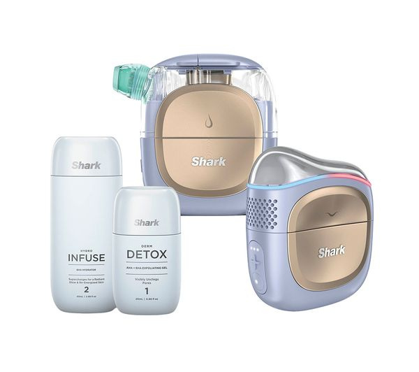 Shark FH320UKPL FacialPro Glow + Depuffi Spa - Purple