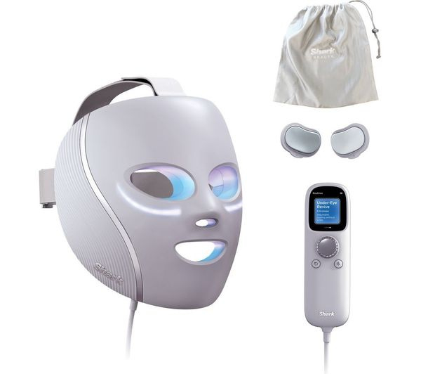 Shark FW312UKPL CryoGlow Under Eye Cooling + LED Mask - Lilac Chill