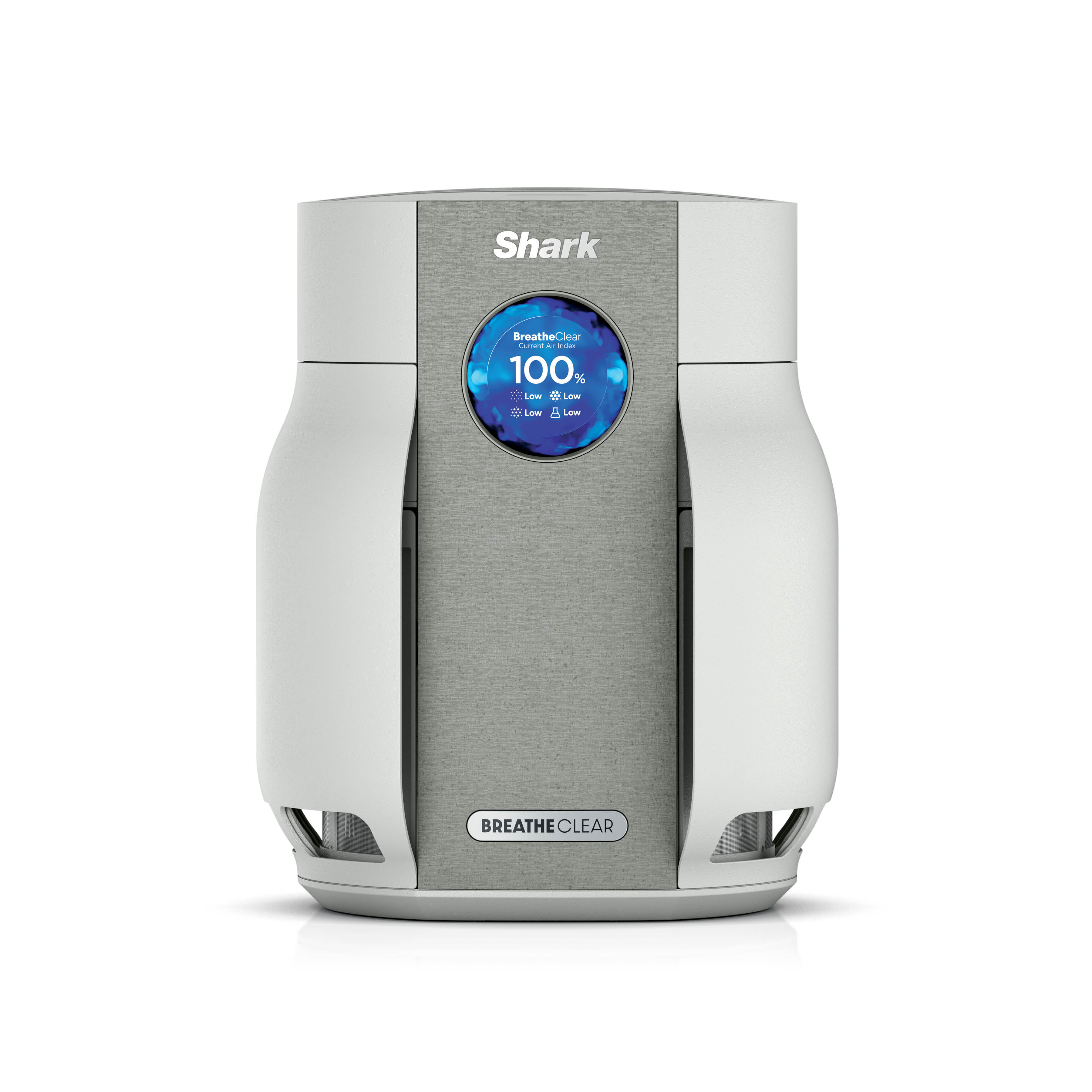 Shark HP062UK BreatheClear Compact Air Purifier with NeverChange6 - Dove
