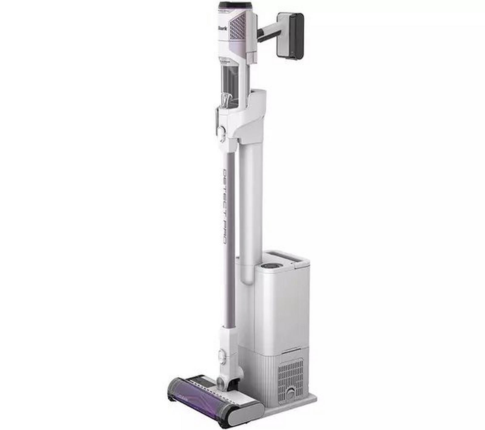Shark IW3510UK Shark Detect Pro Cordless Vacuum Cleaner Auto-Empty System 1.3L - 60 Minutes Run Time - White/Ash Purple