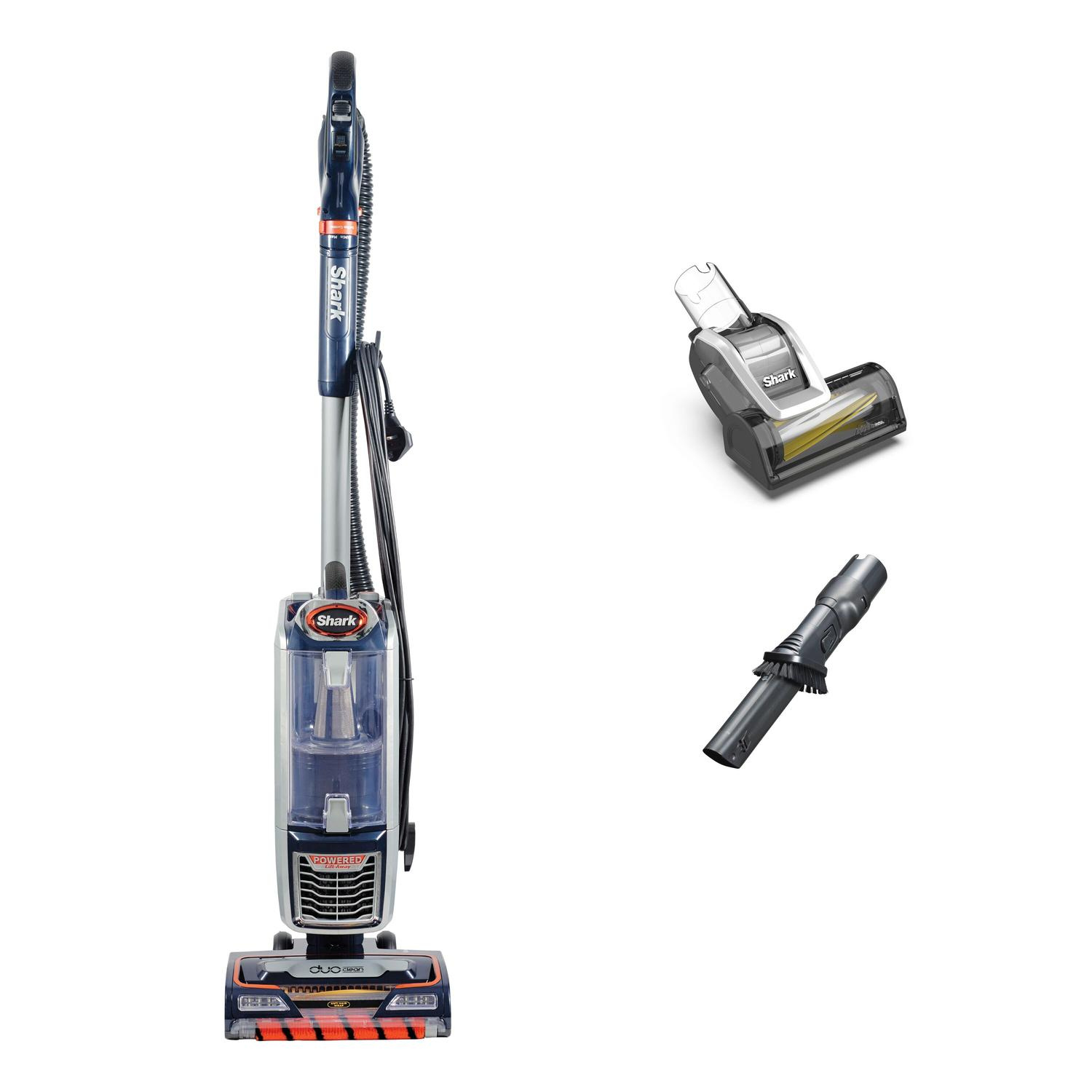 Shark NZ801UKT Anti Hair Wrap Upright Vacuum Cleaner with Powered Lift- Away TruePet - Blue