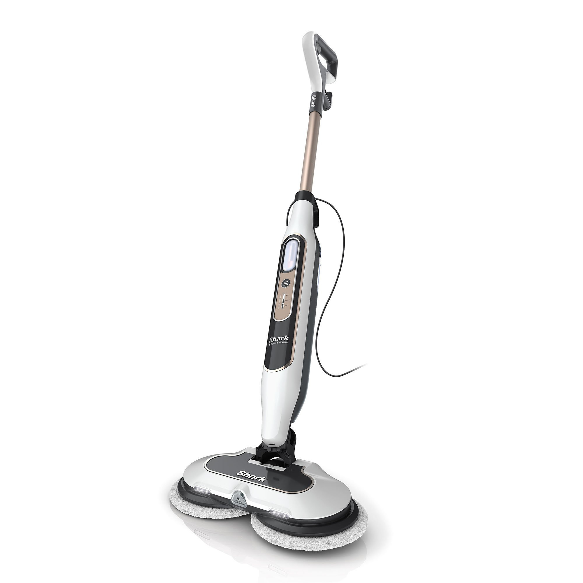 Shark S8201UK Steam & Scrub Automatic Steam Mop with Steam Blaster  - White