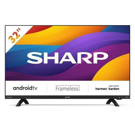 Sharp 1T-C32DI2KL2AB 32"  HD Ready Frameles LED Android TV