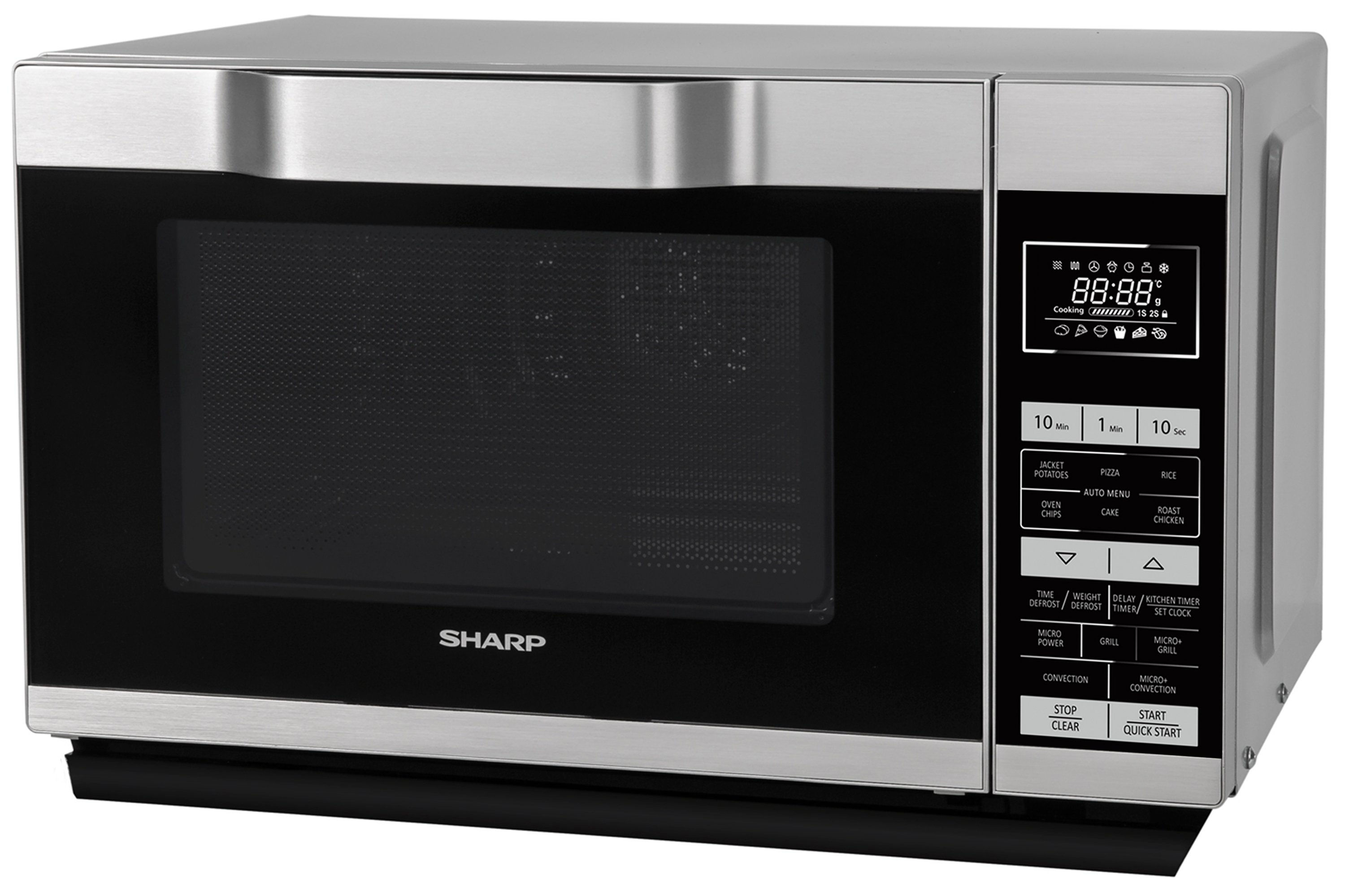 Sharp R861SLM 25 Litres Combination Microwave - Silver