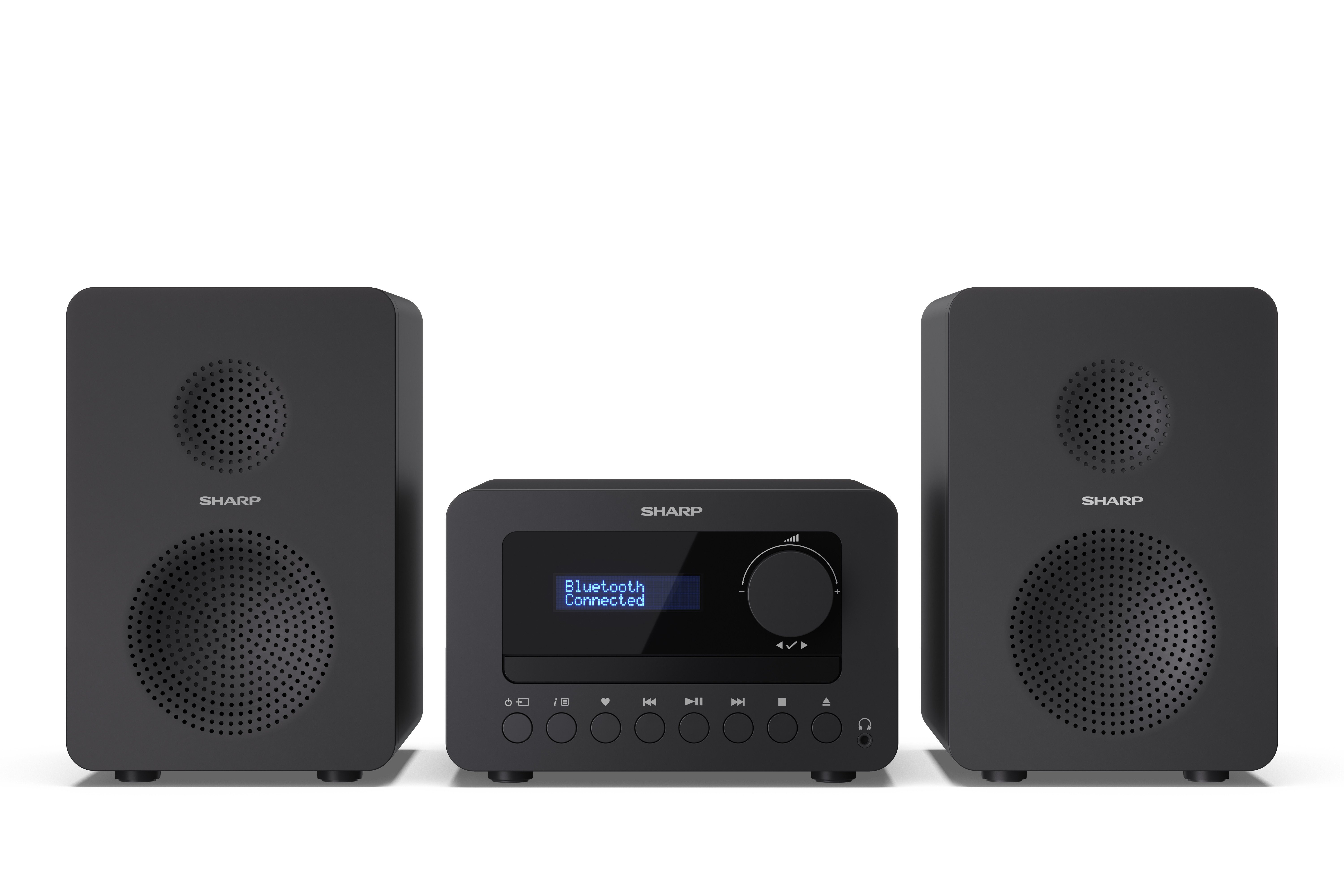 Sharp XL-B520D DAB+ Hi-Fi Micro System  - Black