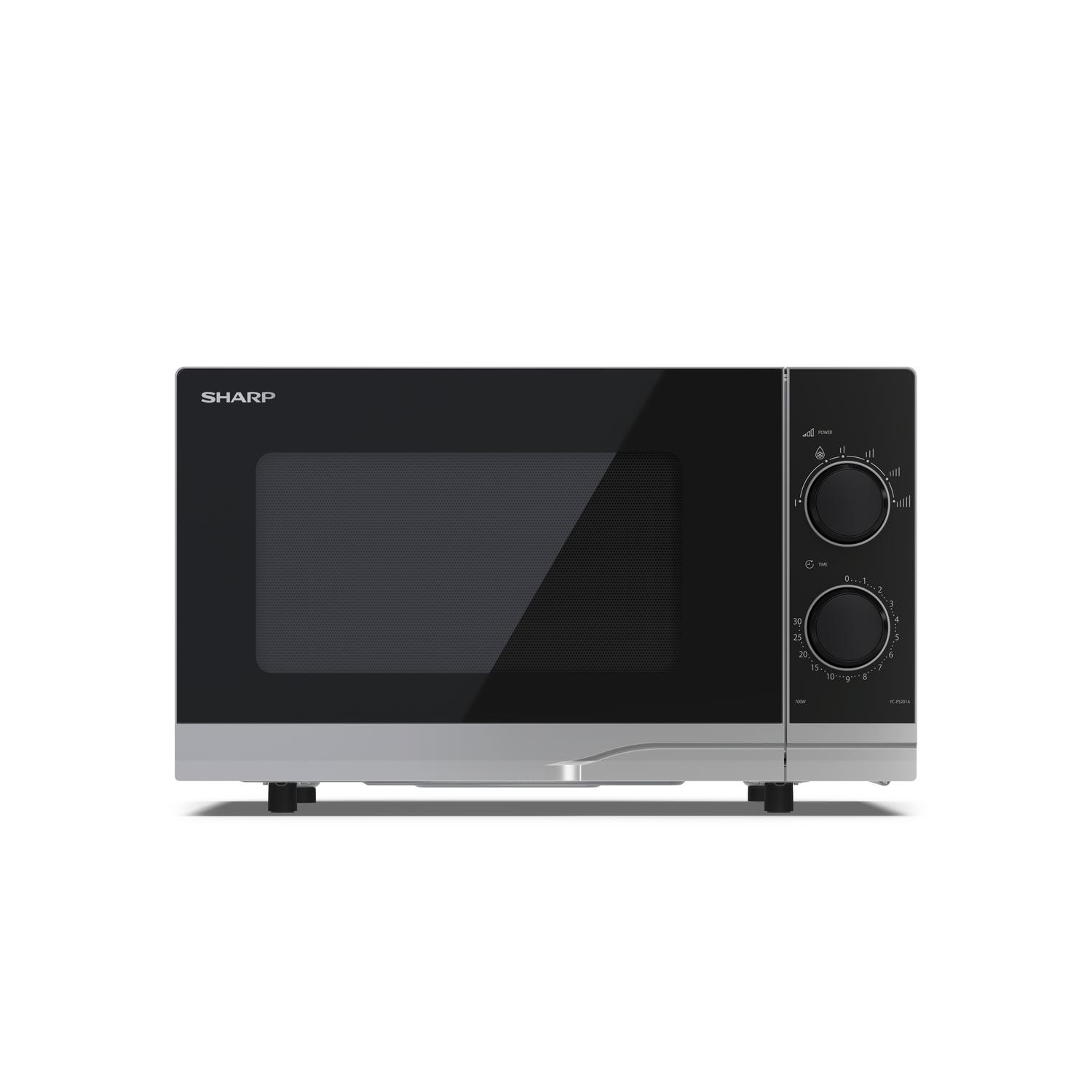 Sharp YC-PS201AU-S 20 Litres Microwave Oven - Silver
