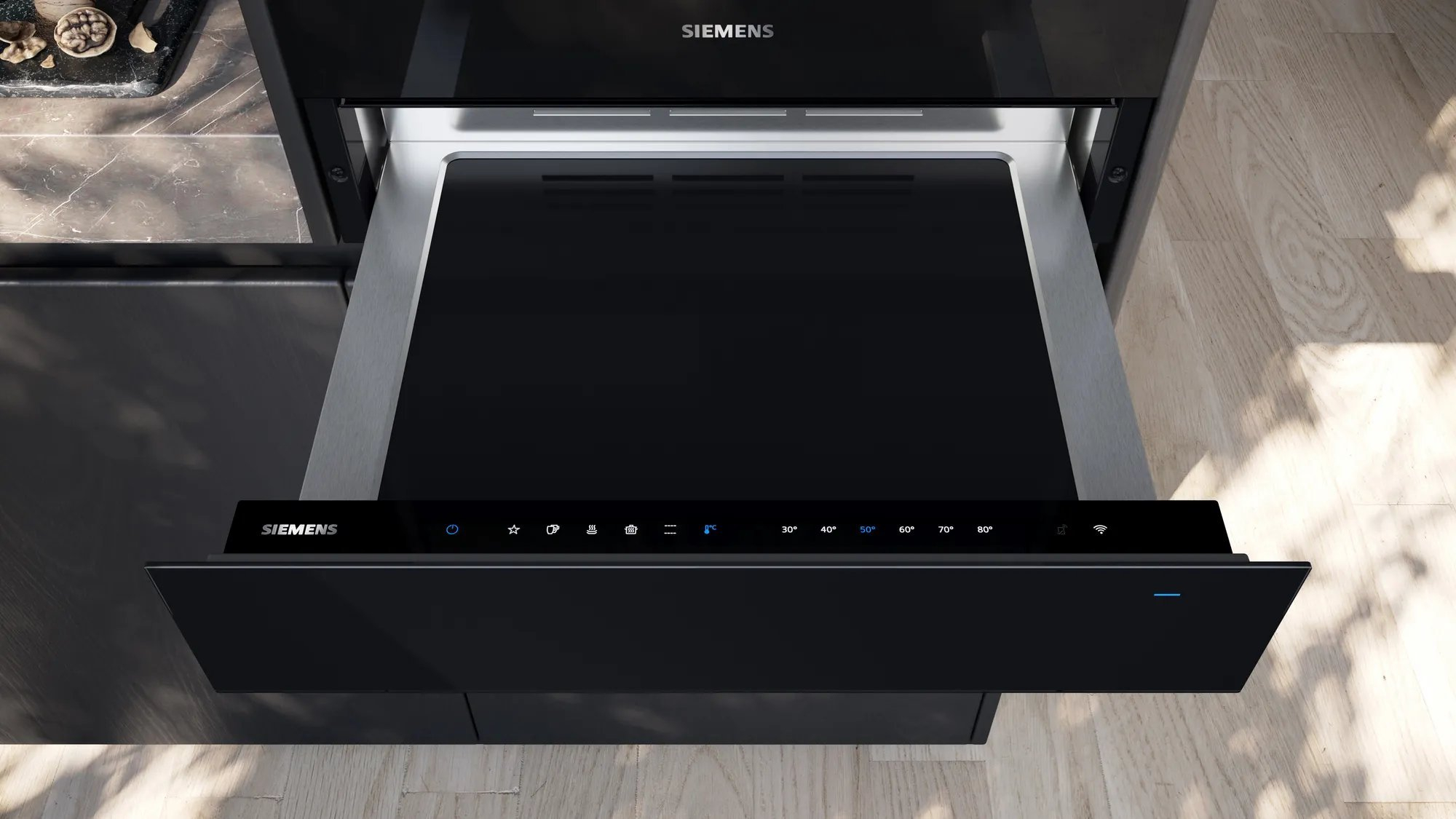 Siemens BI710C1B1B 60cm Built In Warming Drawer