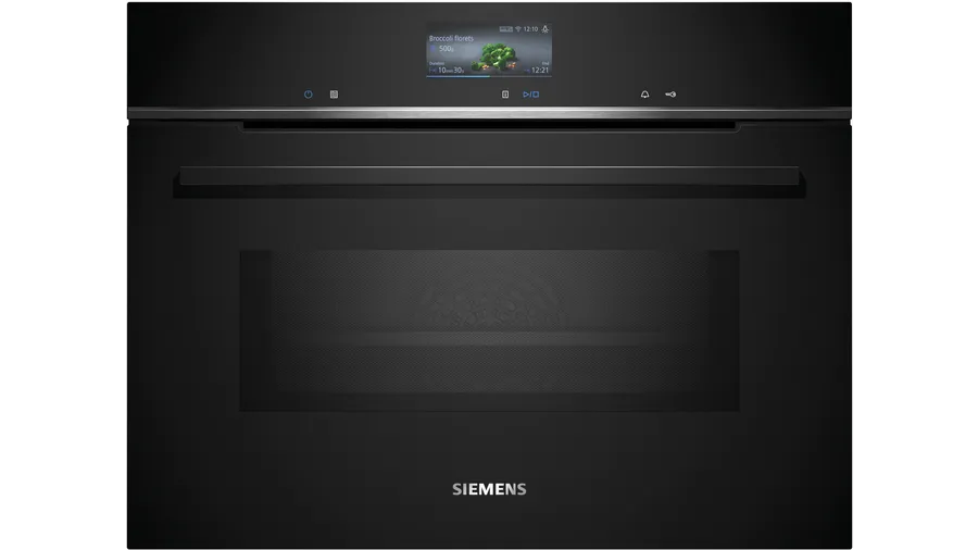 Siemens CM736G1B1B 59.4cm Built In Compact Oven with Microwave Function