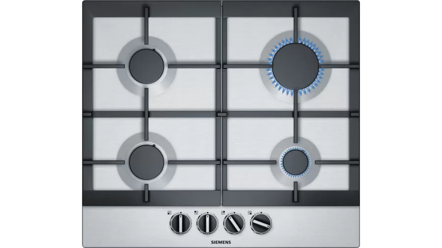 Siemens EC6A5PB90 58.2cm Gas Hob - Stainless Steel