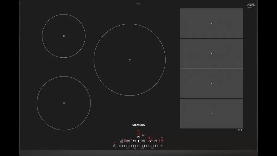 Siemens EX851FVC1E IQ700 80cm Induction Hob - Black