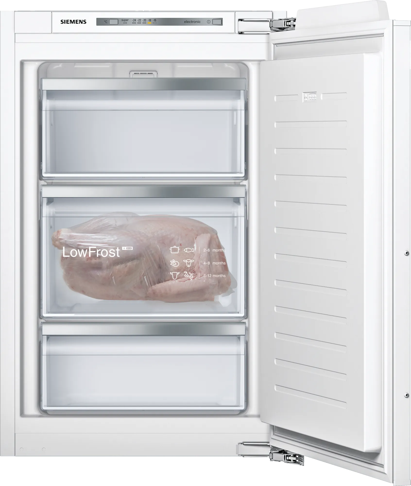 Siemens GI21VAFE0 55.8cm Built In Low Frost Freezer