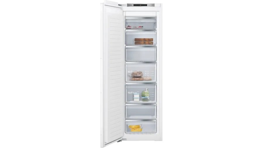 Siemens GI81NAEF0G IQ500 55.8cm Built-In Freezer - White