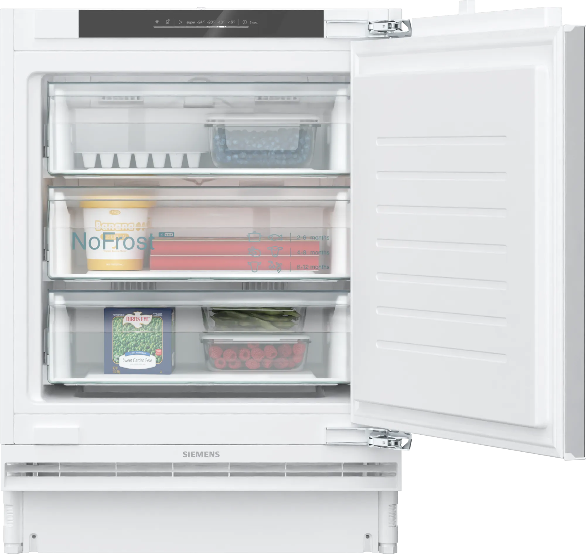 Siemens GU21NVFE0G 59.8 cm Built In Freezer 