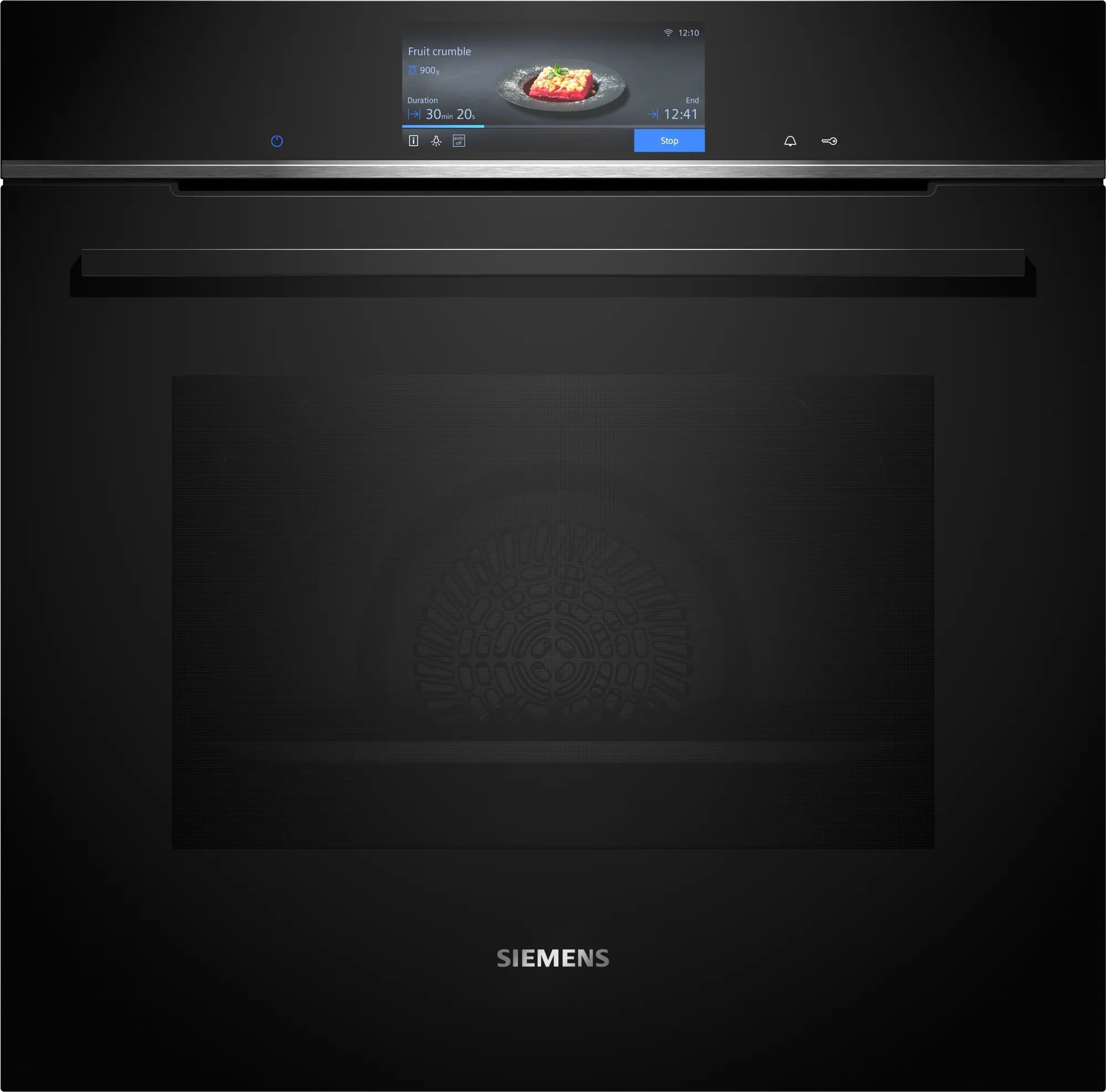 Siemens HB778G3B1B 59.4cm Built In Electric Single Oven - Black