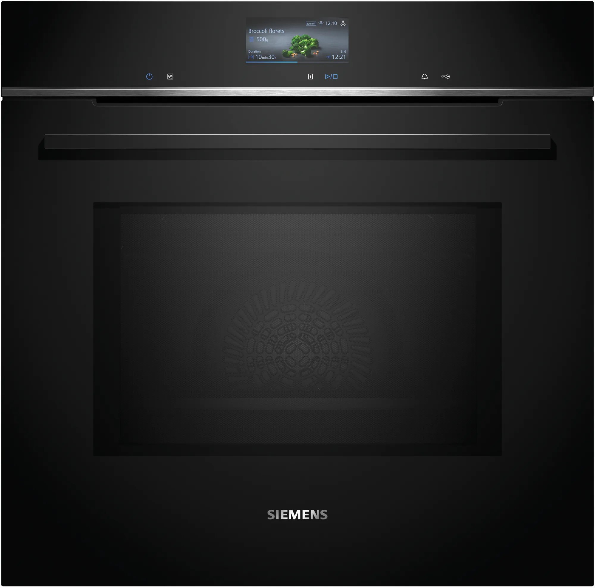 Siemens HM776G1B1B 59.5cm Built In Oven with Microwave Function